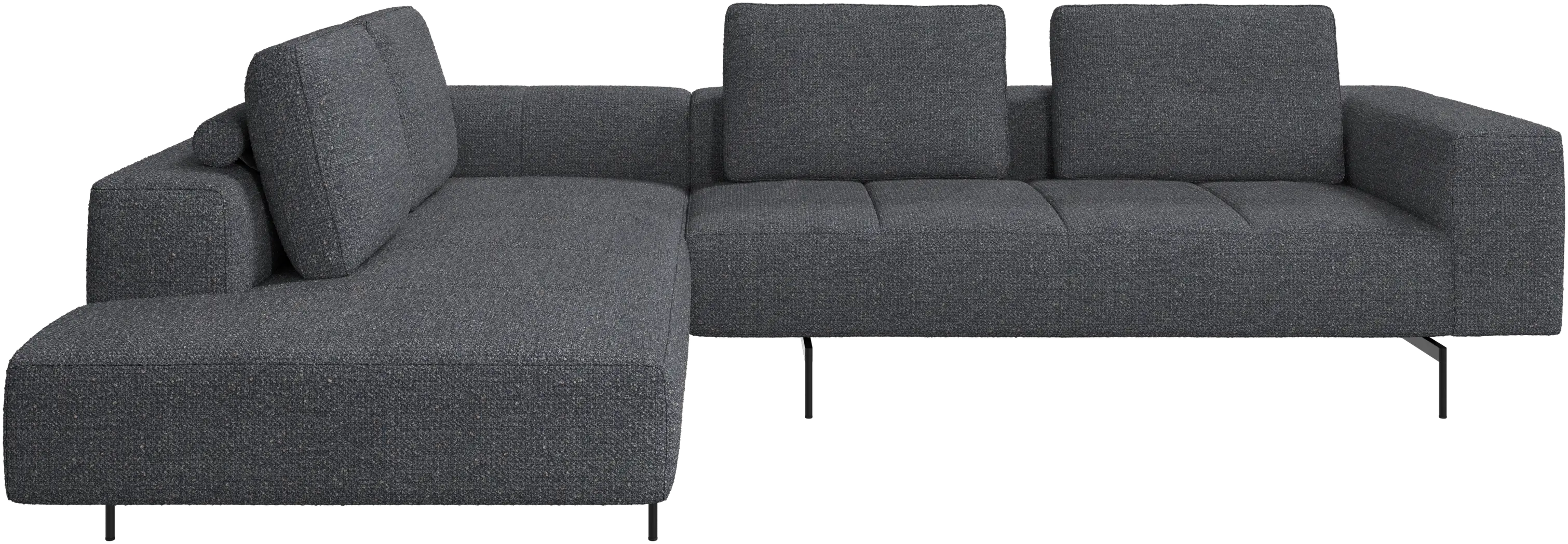 Amsterdam corner sofa with lounging unit
