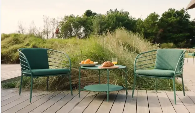 Outdoor Cancún coffee table & 2  Lounge chairs (outdoor2/4) - 20 % OFF - SAVE £297