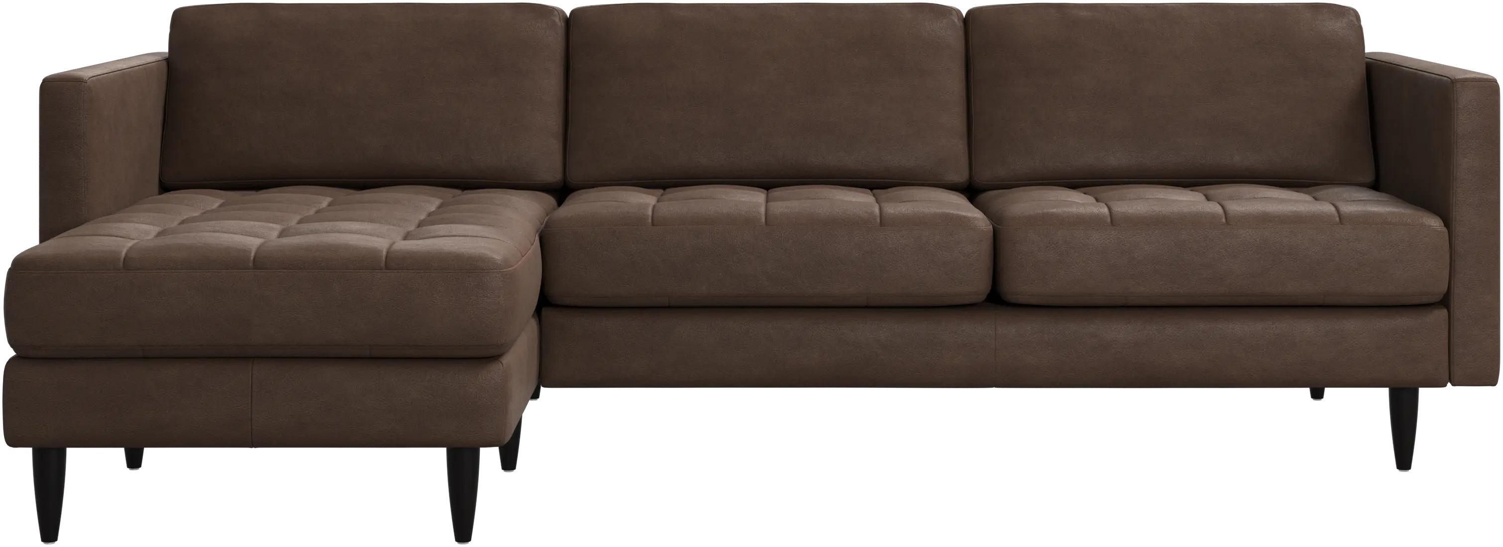 Osaka sofa with resting unit, tufted seat