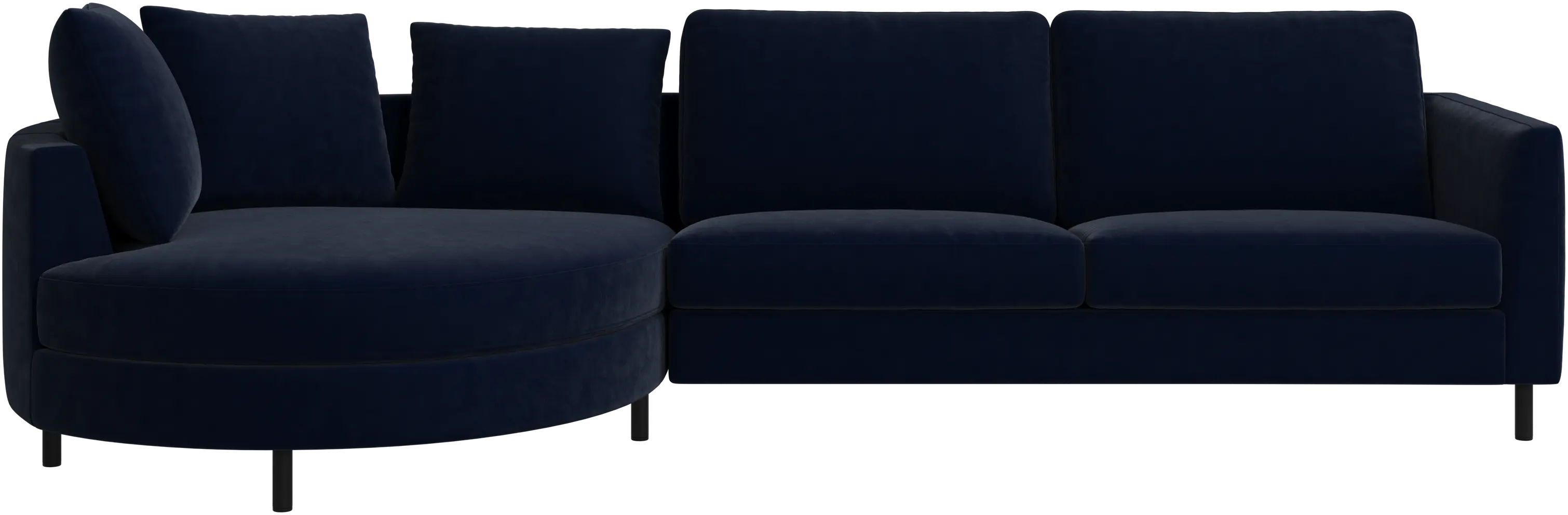 Indivi sofa with chaise longue left