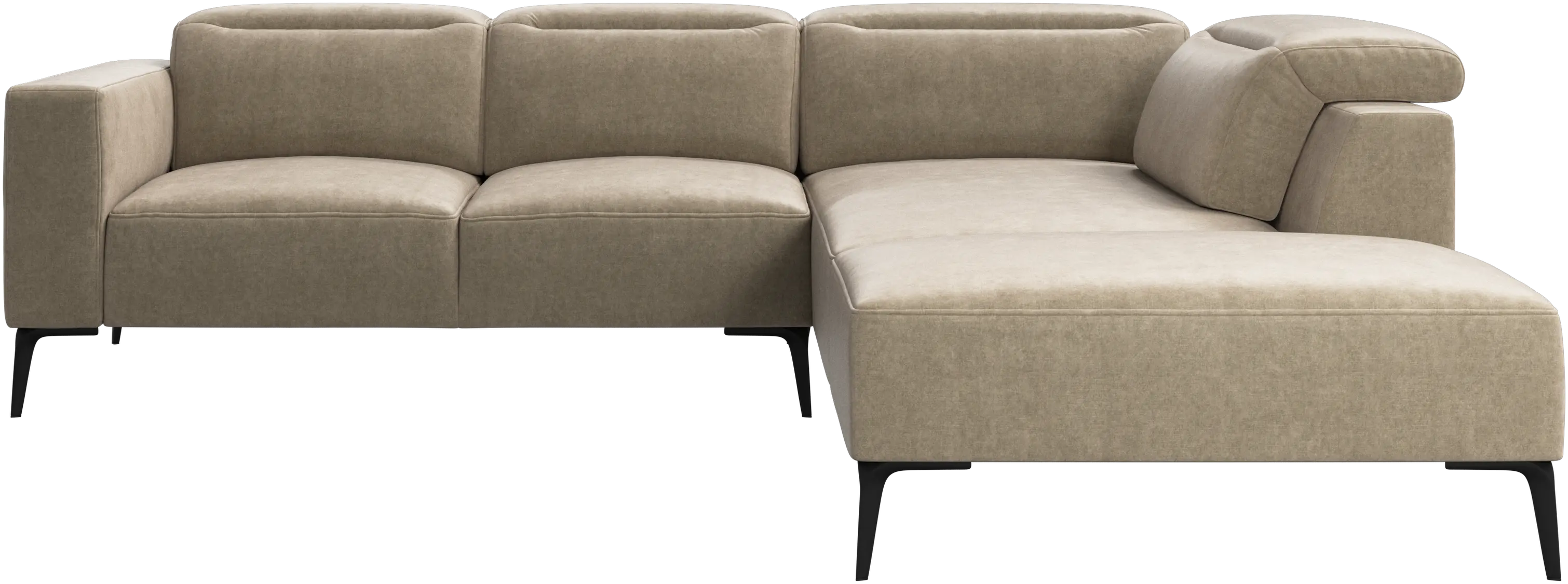 Zürich hoekbank met lounge-unit