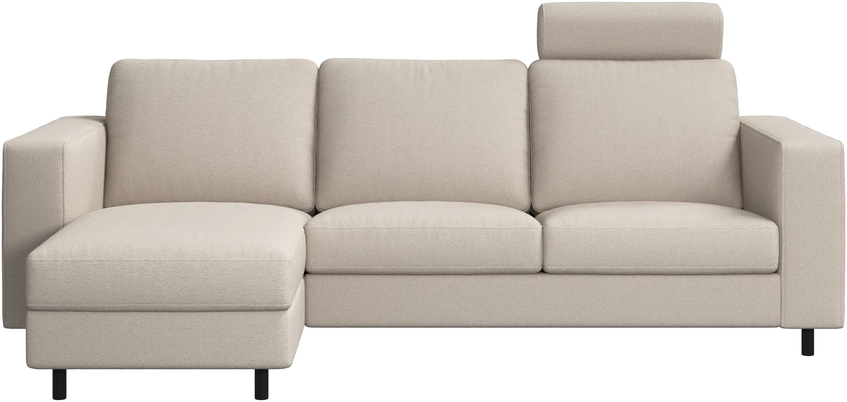 Indivi sofa with chaise longue left