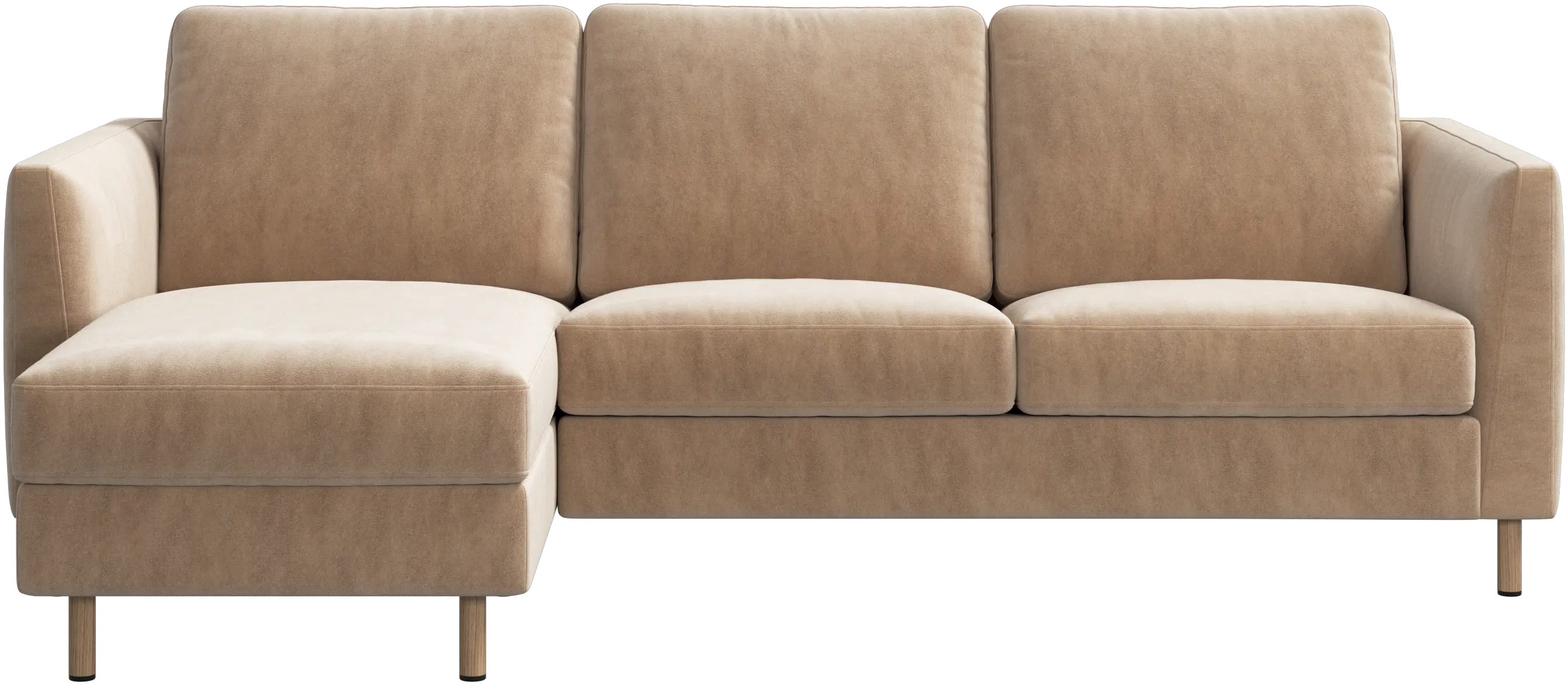Sofá Indivi con módulo chaise-longue a la izquierda