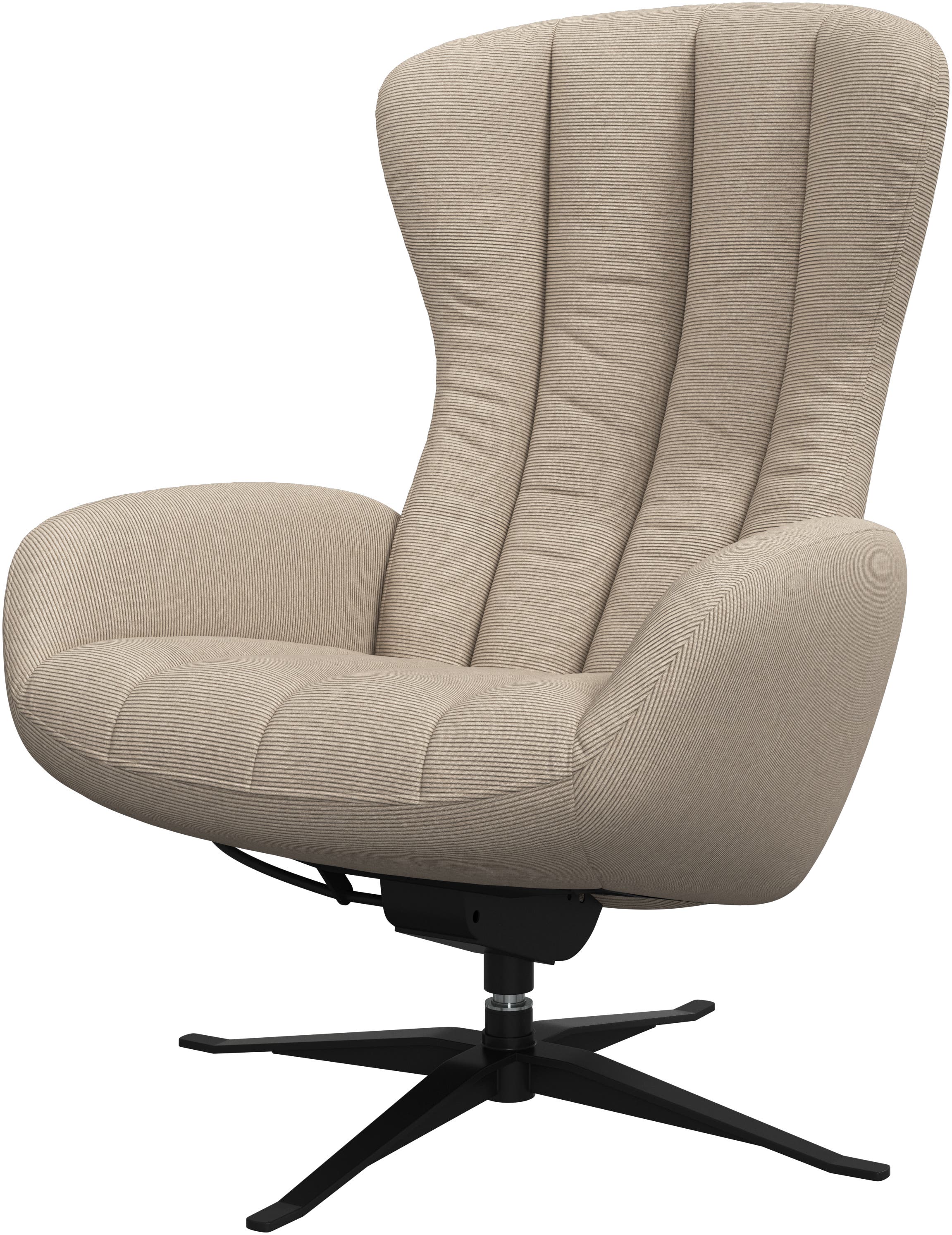 Tilburg living chair with tilt and swivel function