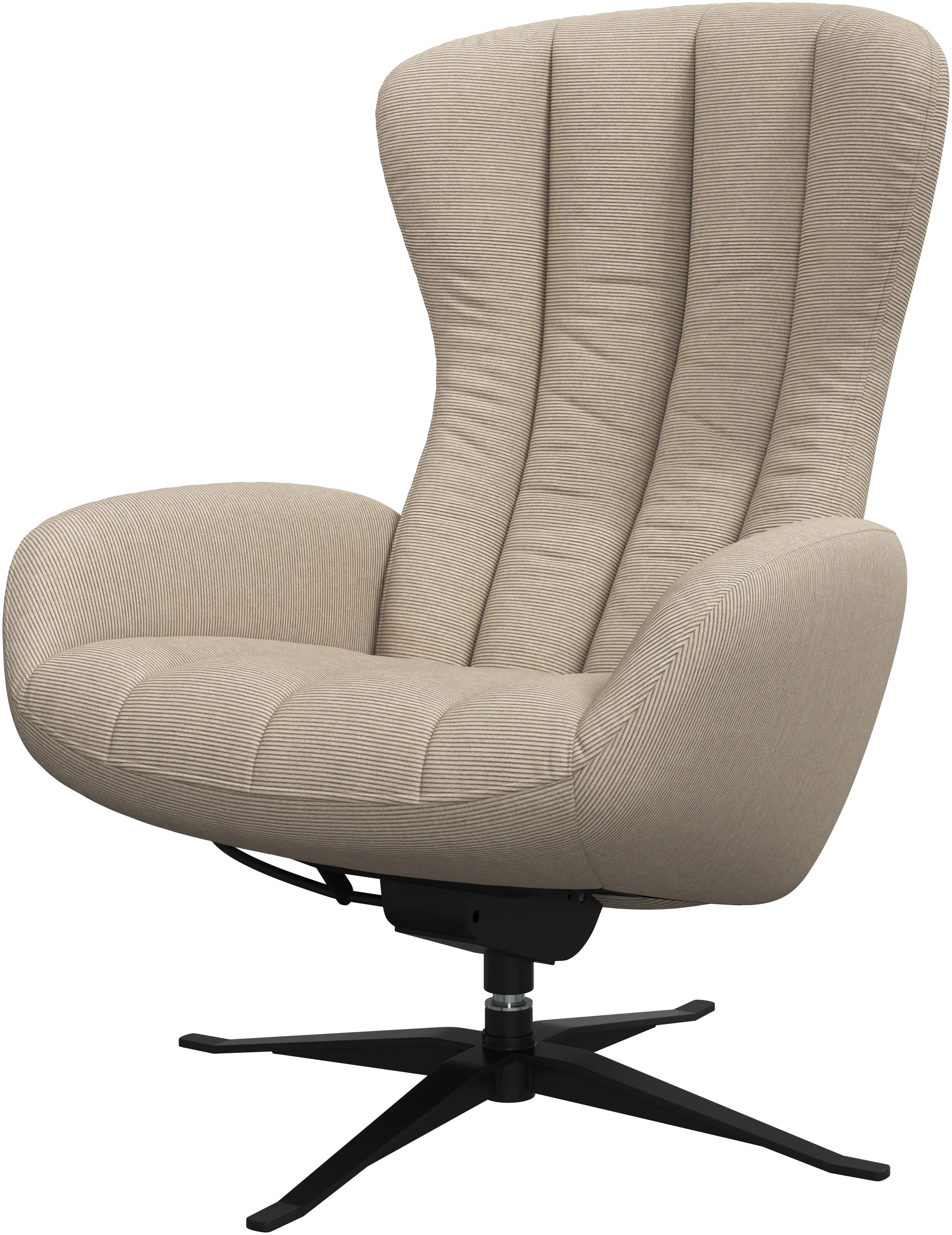 Tilburg living chair with tilt and swivel function