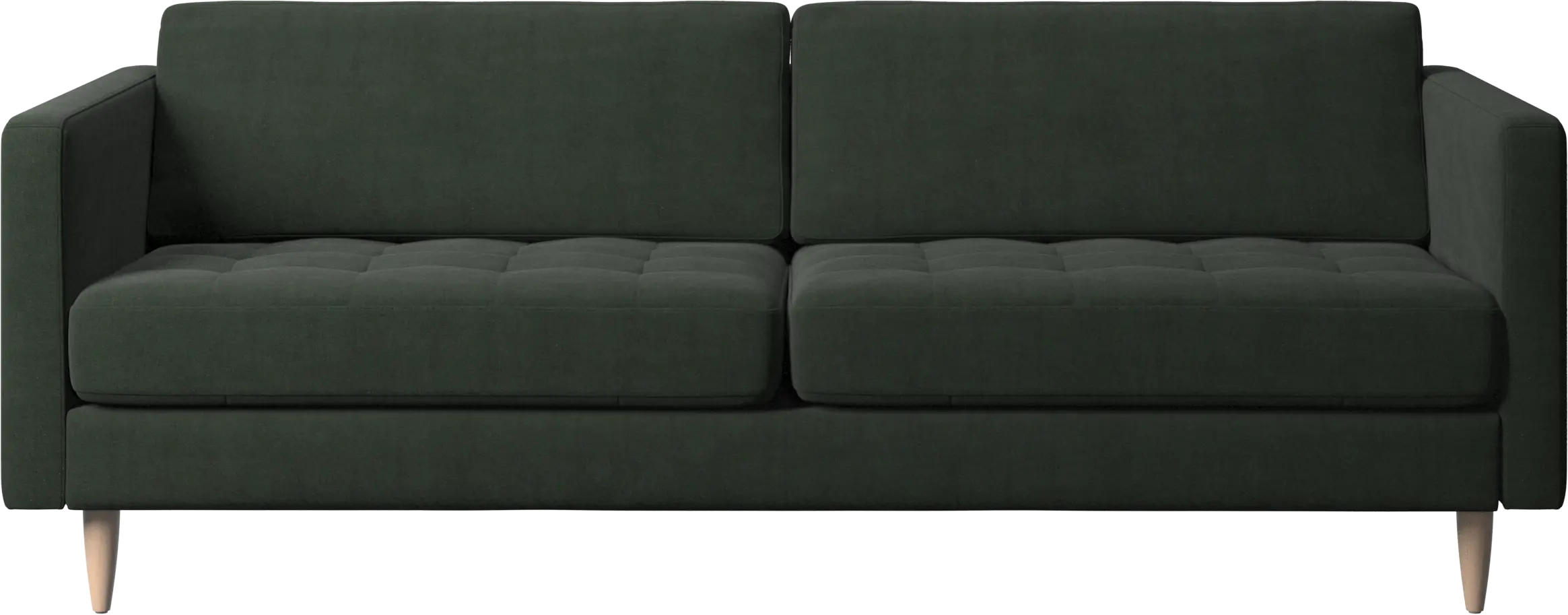 Osaka sofa, tufted seat