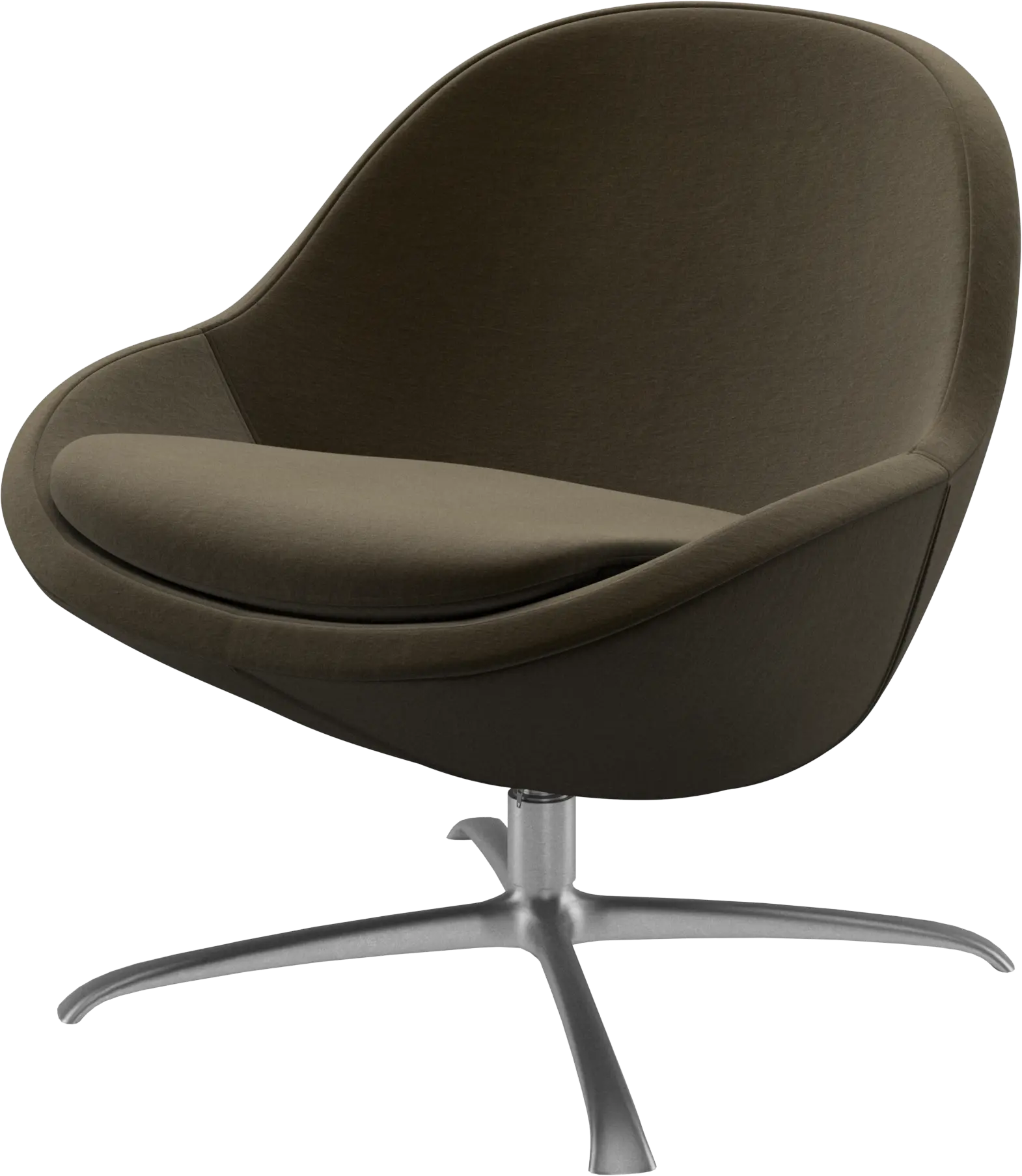 Veneto armchair with swivel function