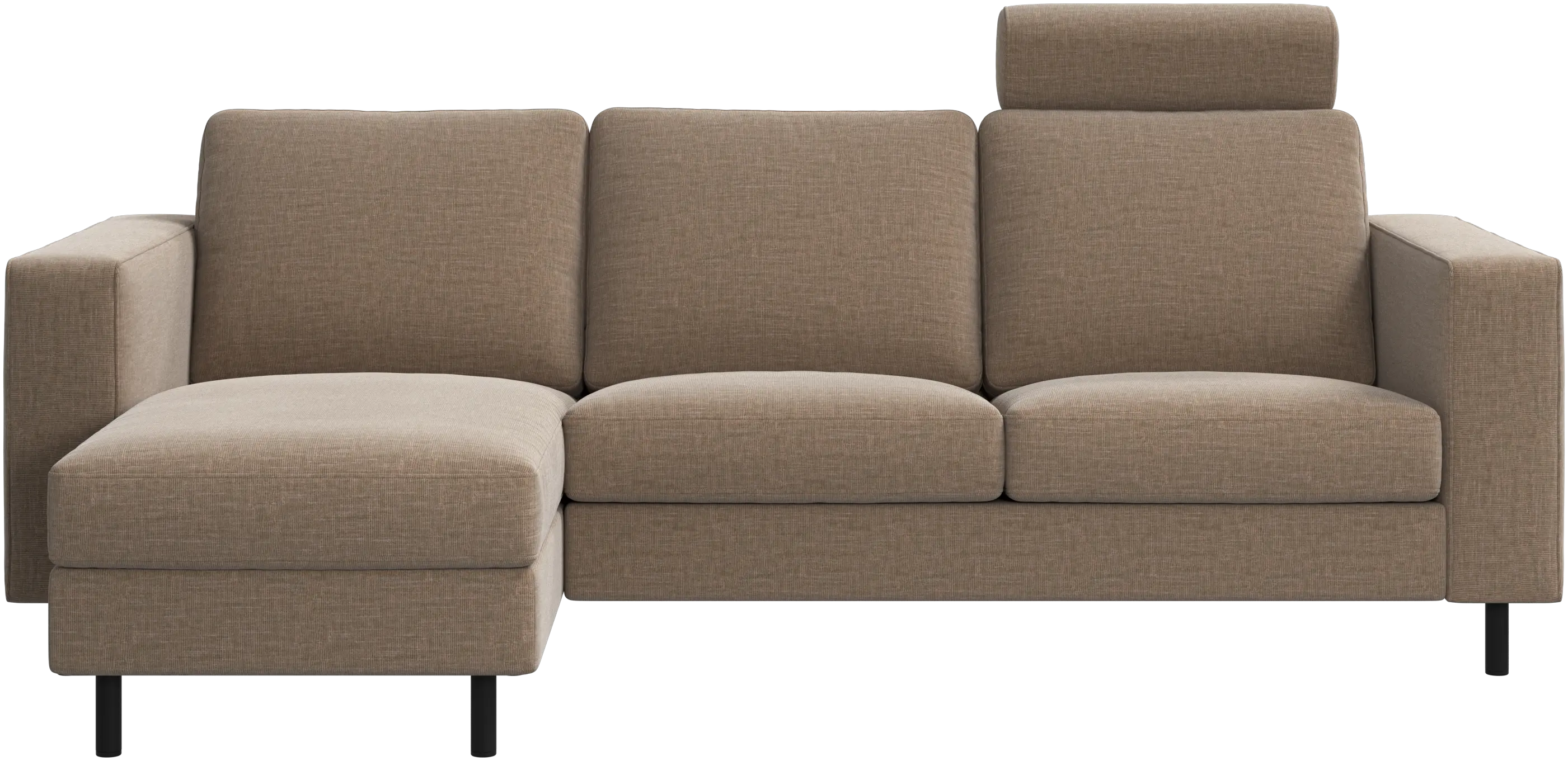 Indivi sofa with chaise longue left