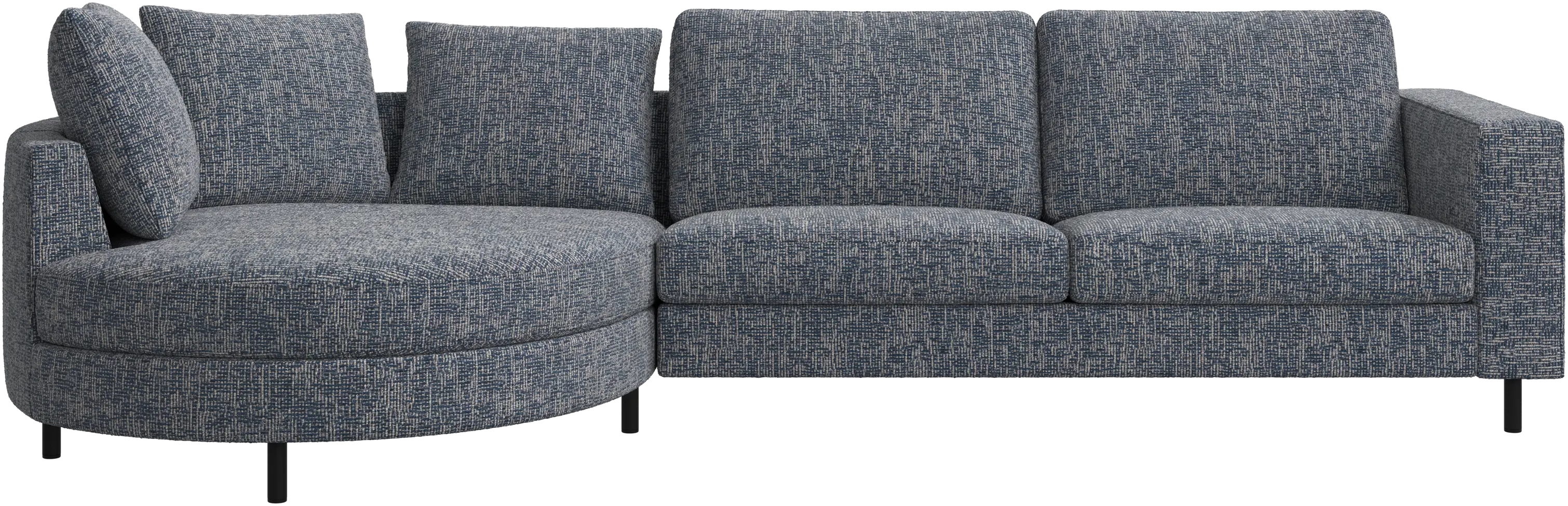 Sofá Indivi con módulo chaise-longue a la izquierda