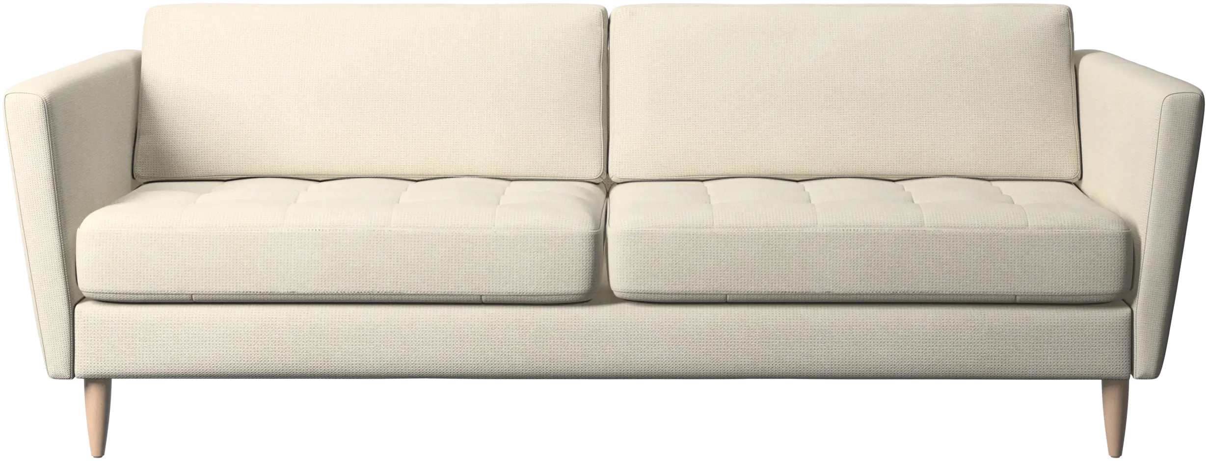 Osaka sofa, tufted seat