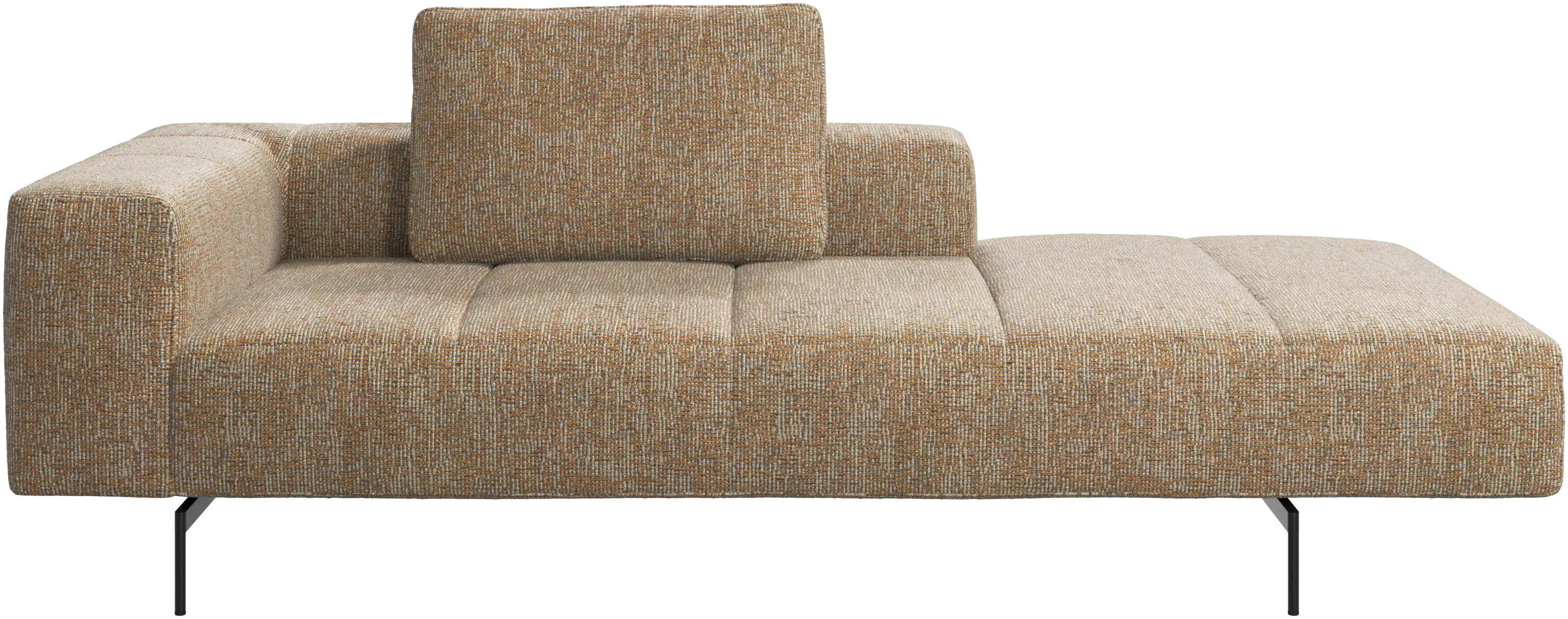 Amsterdam Iounging module for sofa, armrest left, open end right