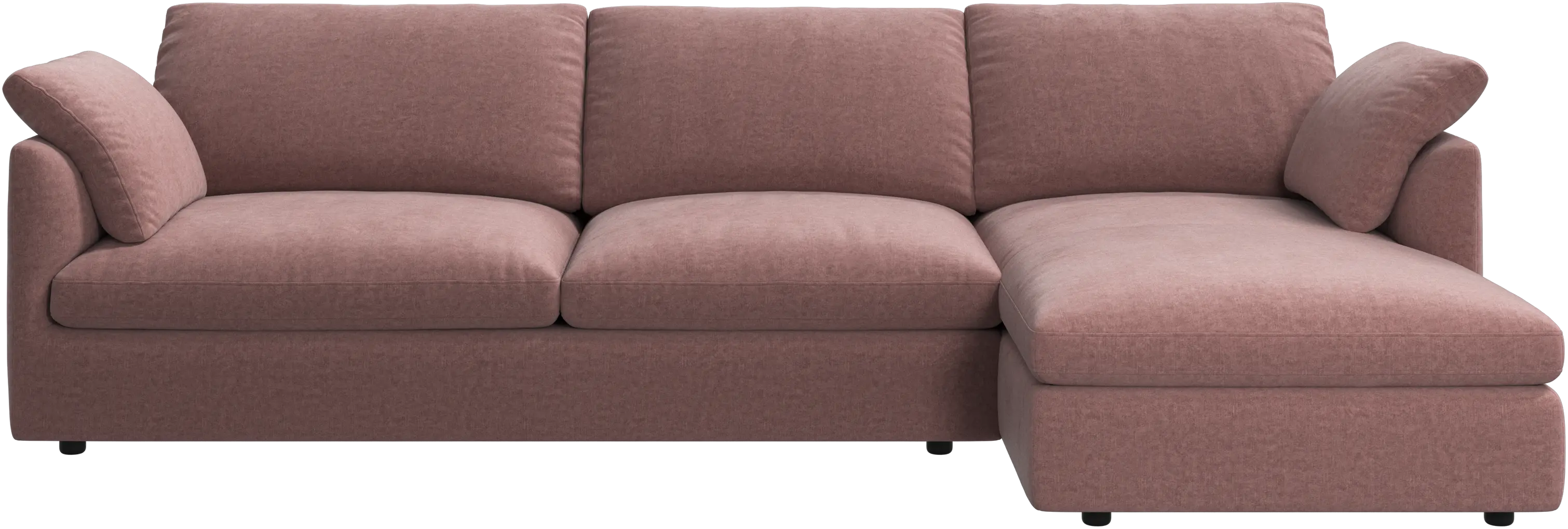 Milano sofá con chaise longue derecha