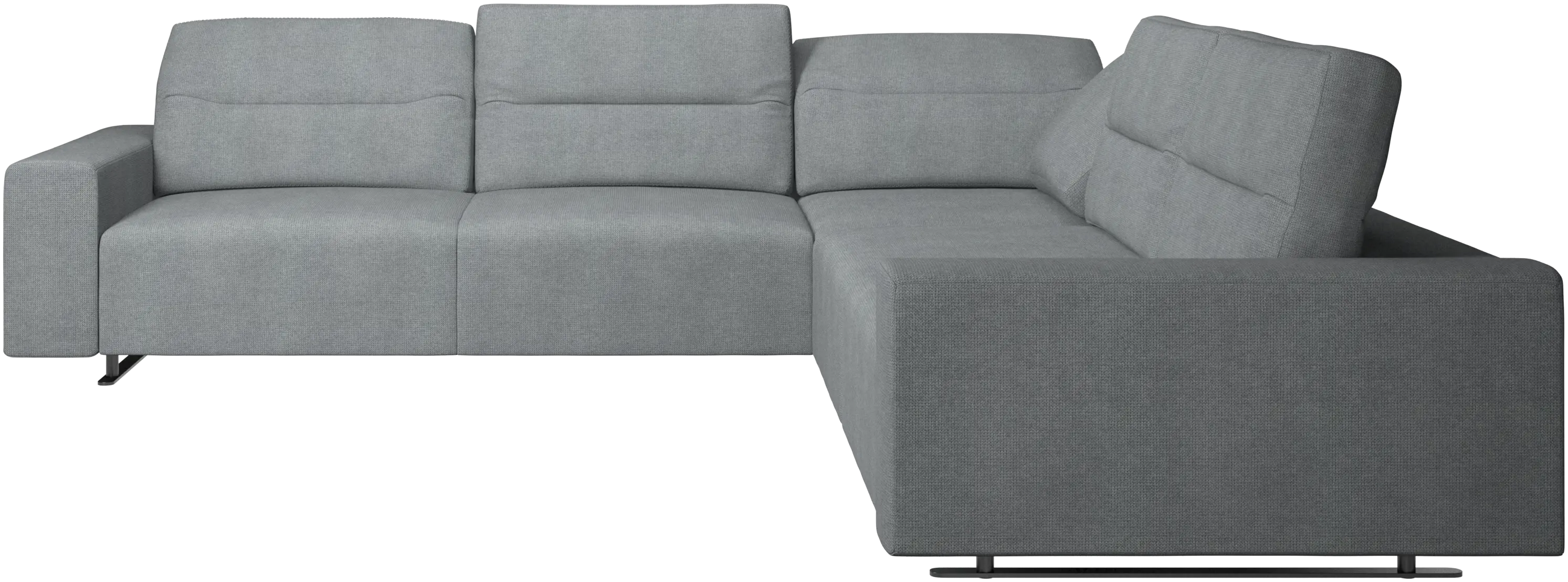 Hampton corner sofa with adjustable back