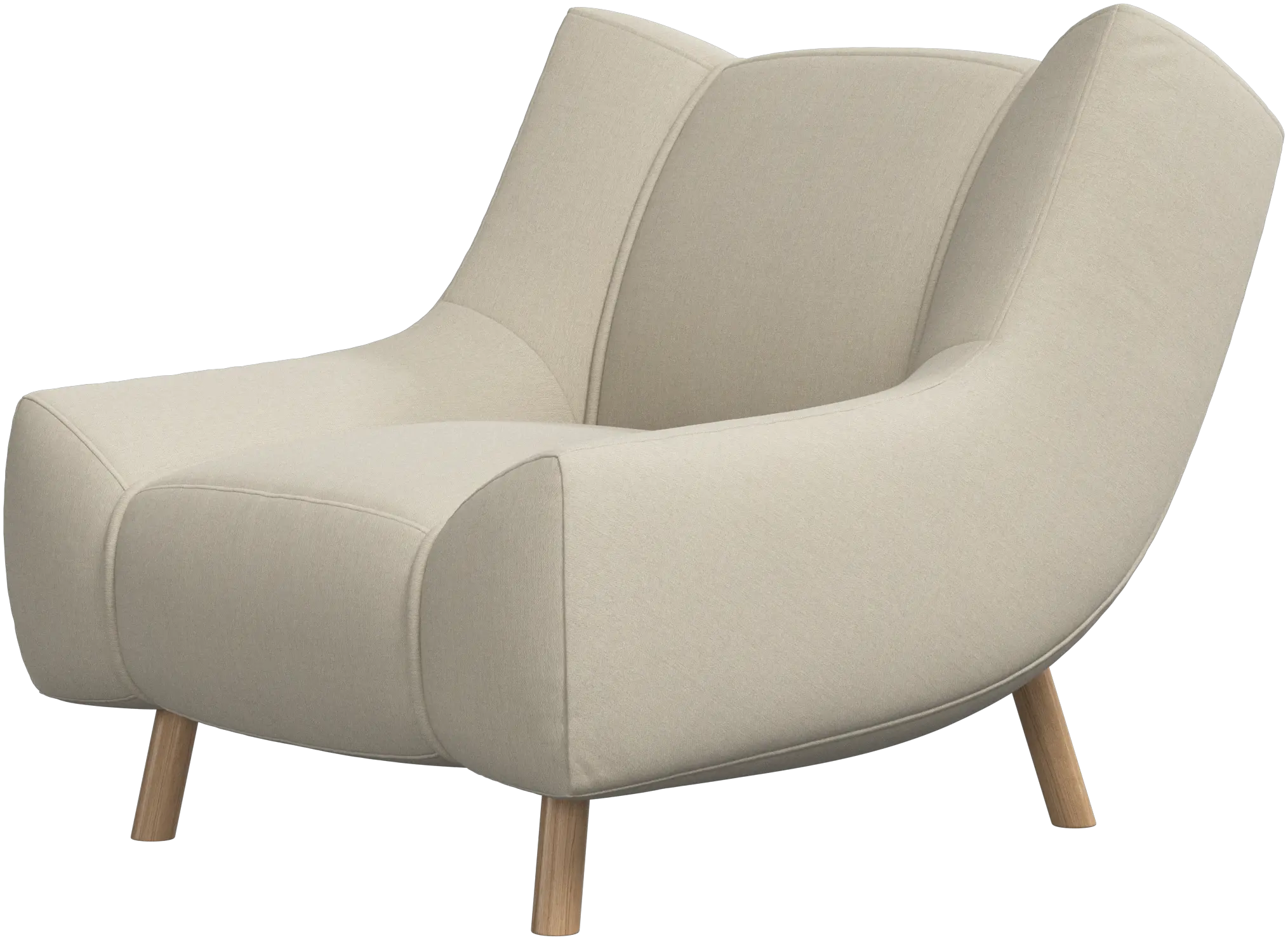 Nawabari chair, wooden leg