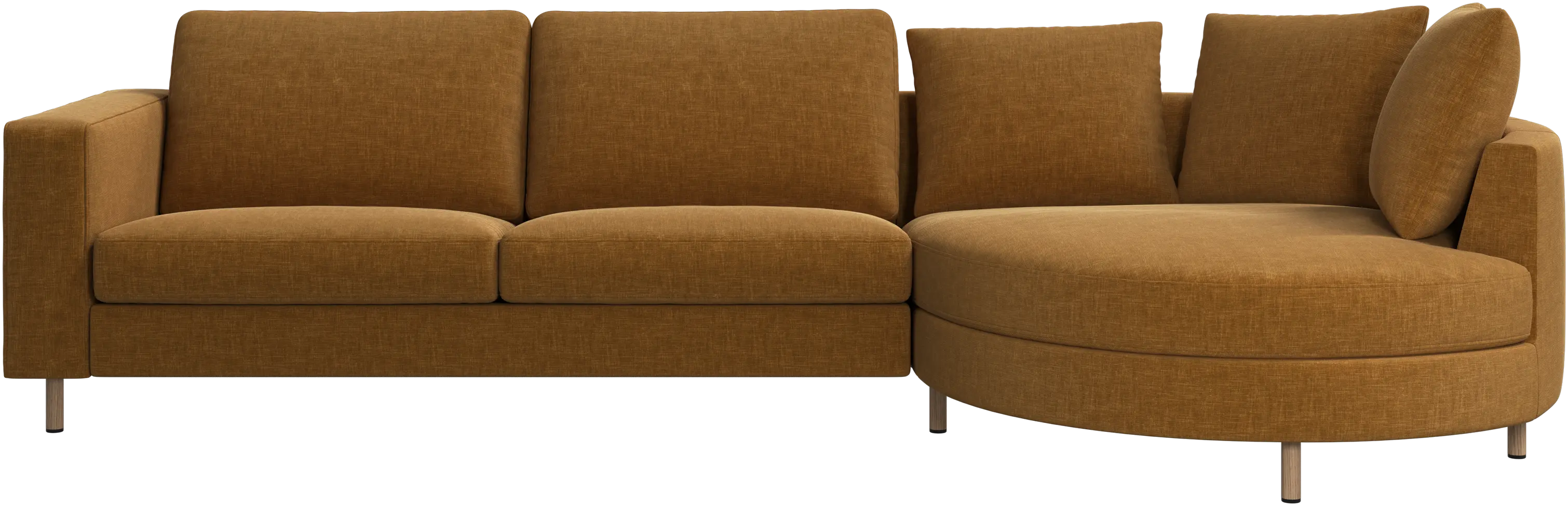 Sofá Indivi con módulo chaise-longue a la derecha