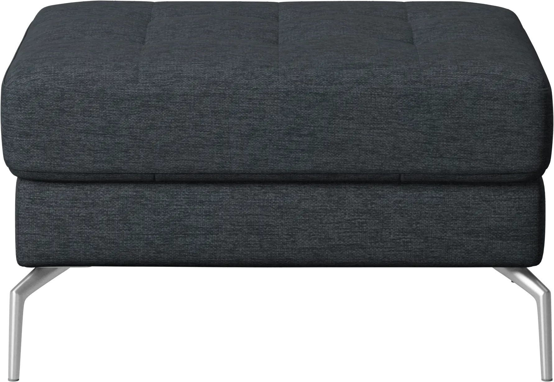 Osaka footstool, tufted seat