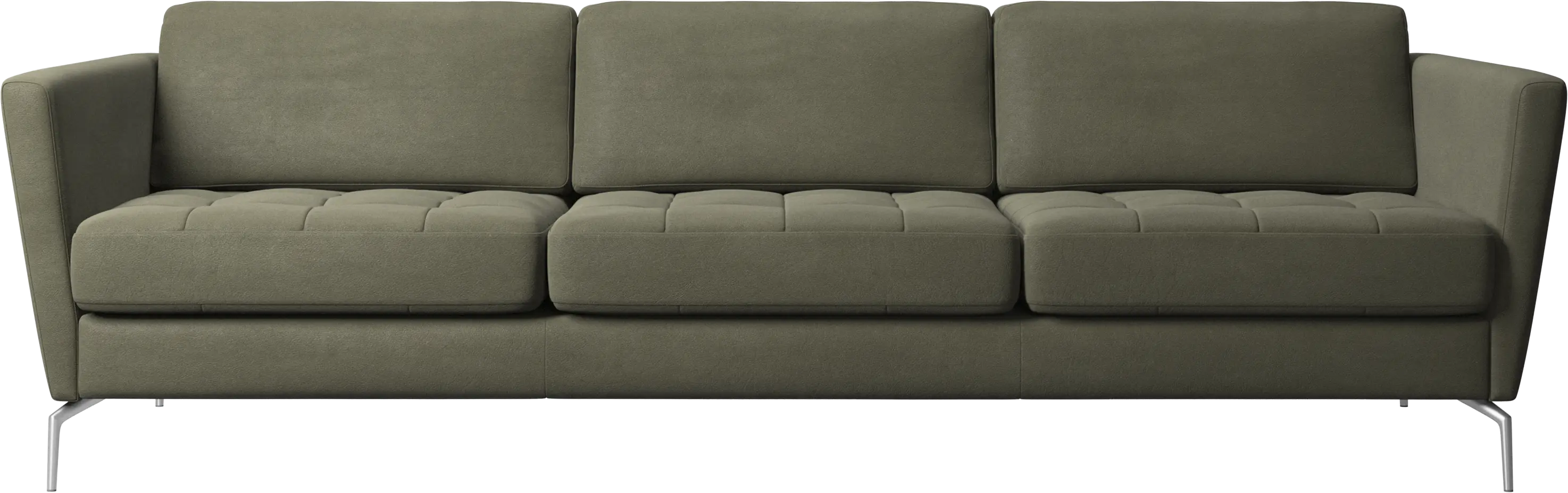 Osaka sofa, tufted seat