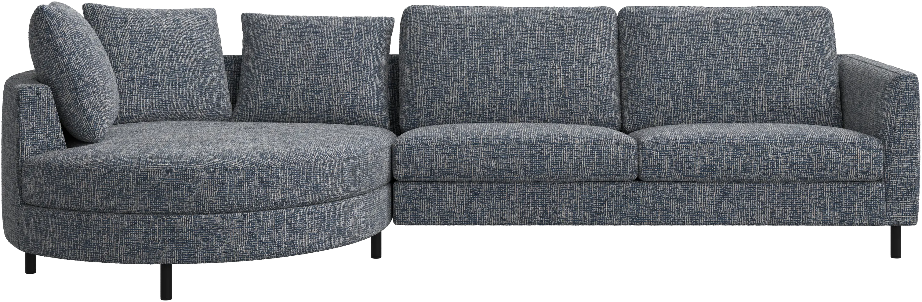 Sofá Indivi con módulo chaise-longue a la izquierda