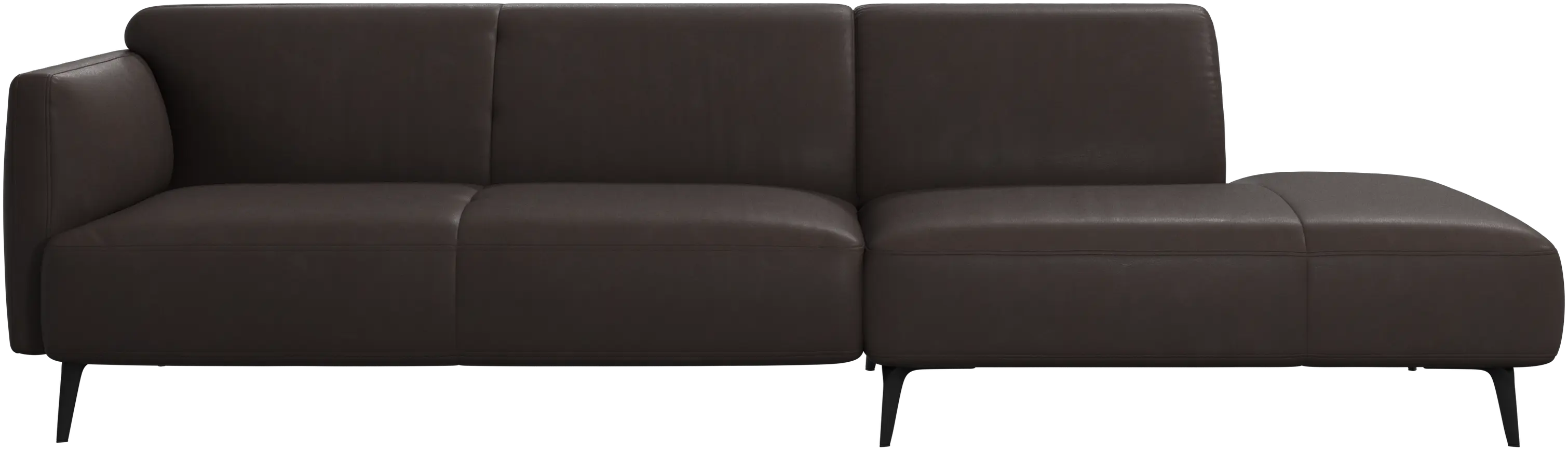 Modena sofa with lounging unit