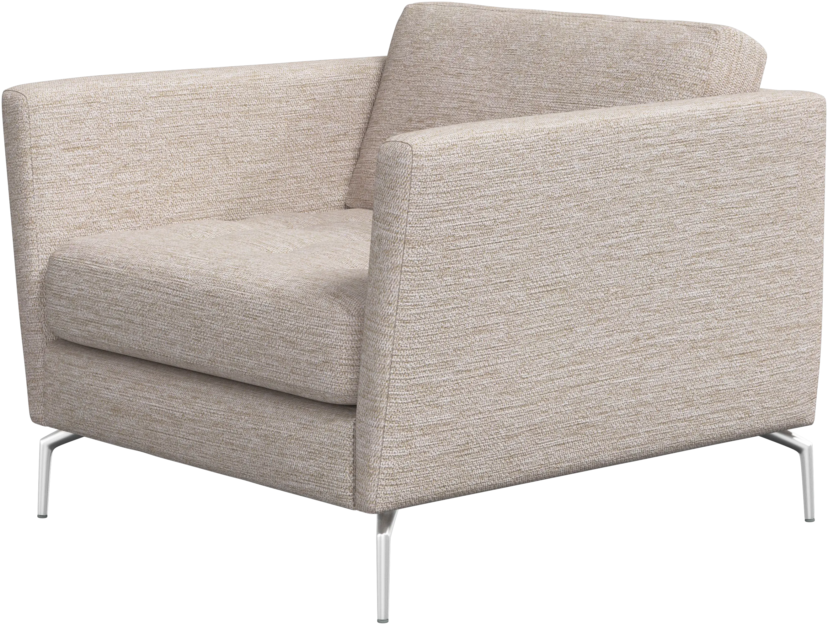 Osaka chair, tufted seat
