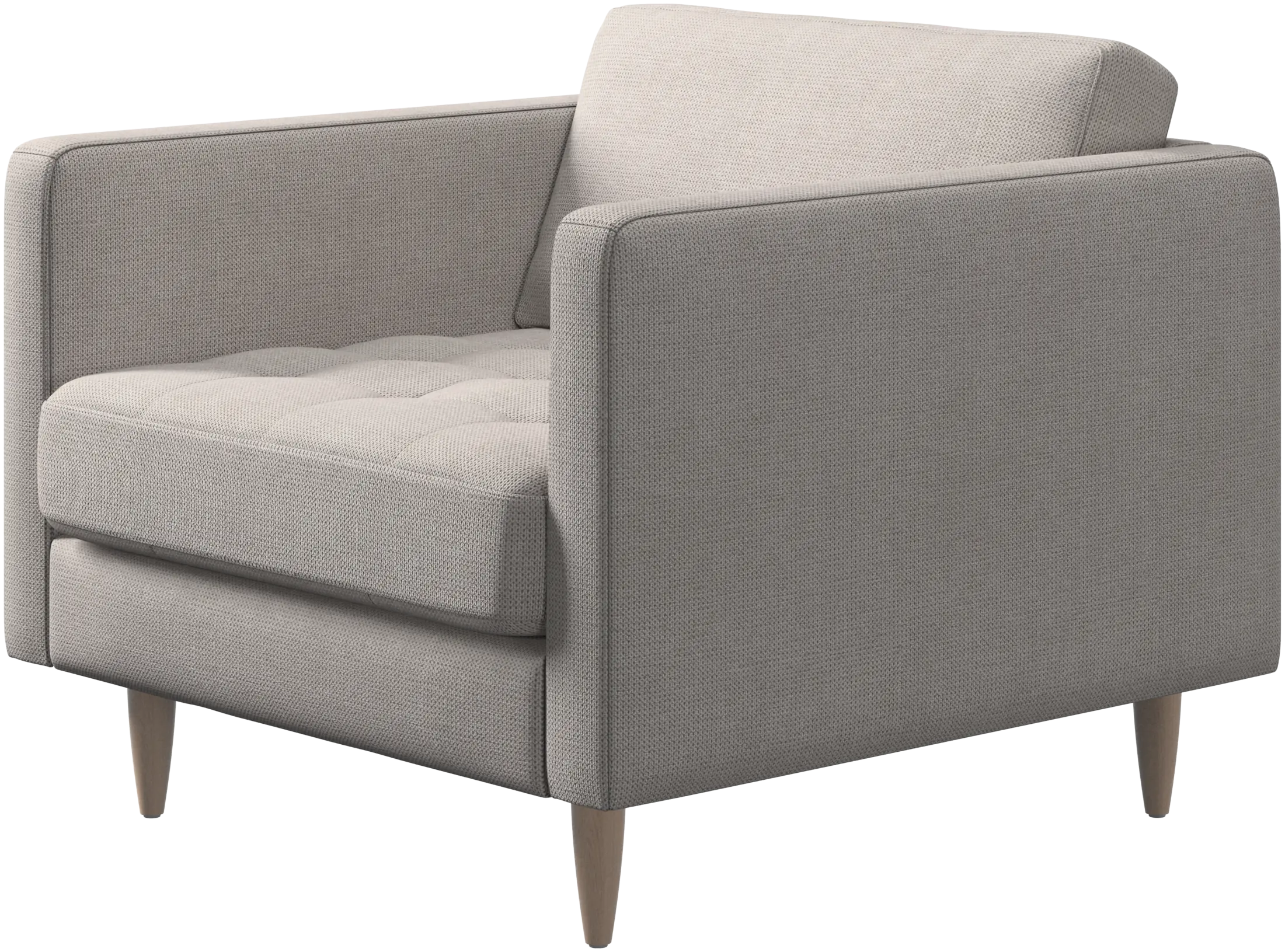 Osaka chair, tufted seat