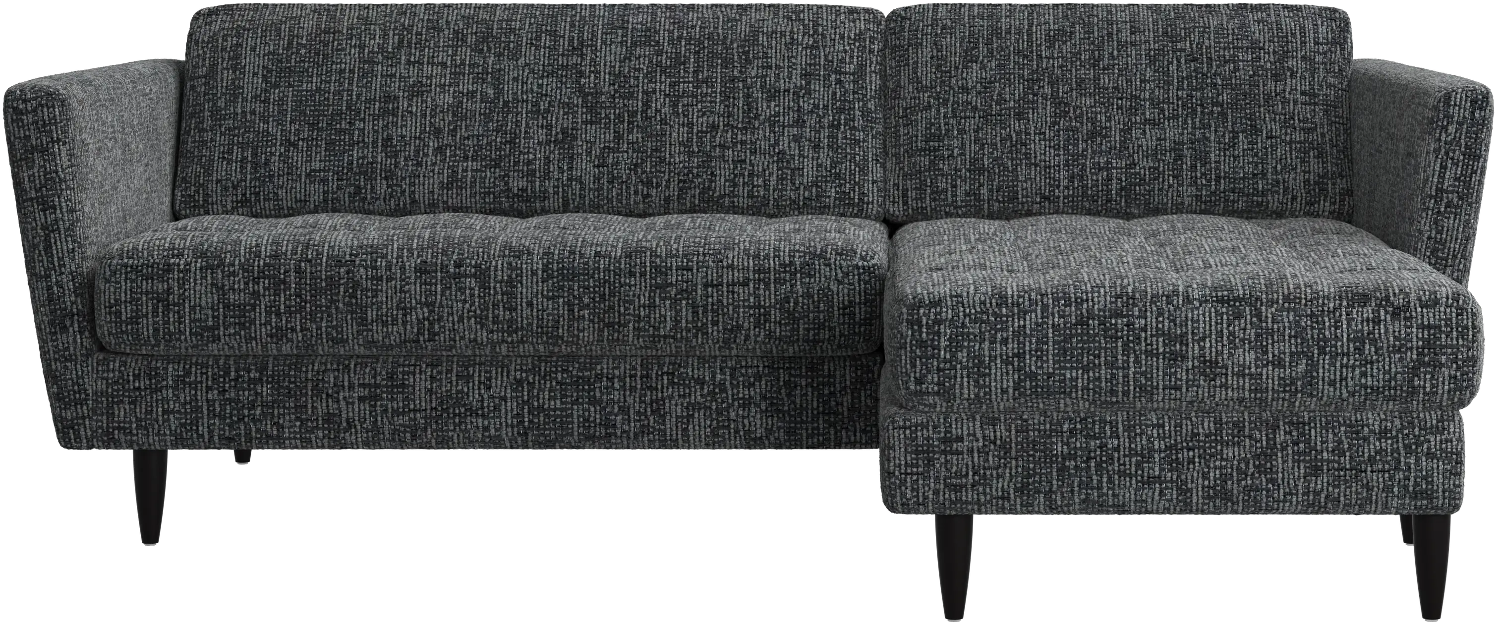 Osaka sofa with resting unit, tufted seat