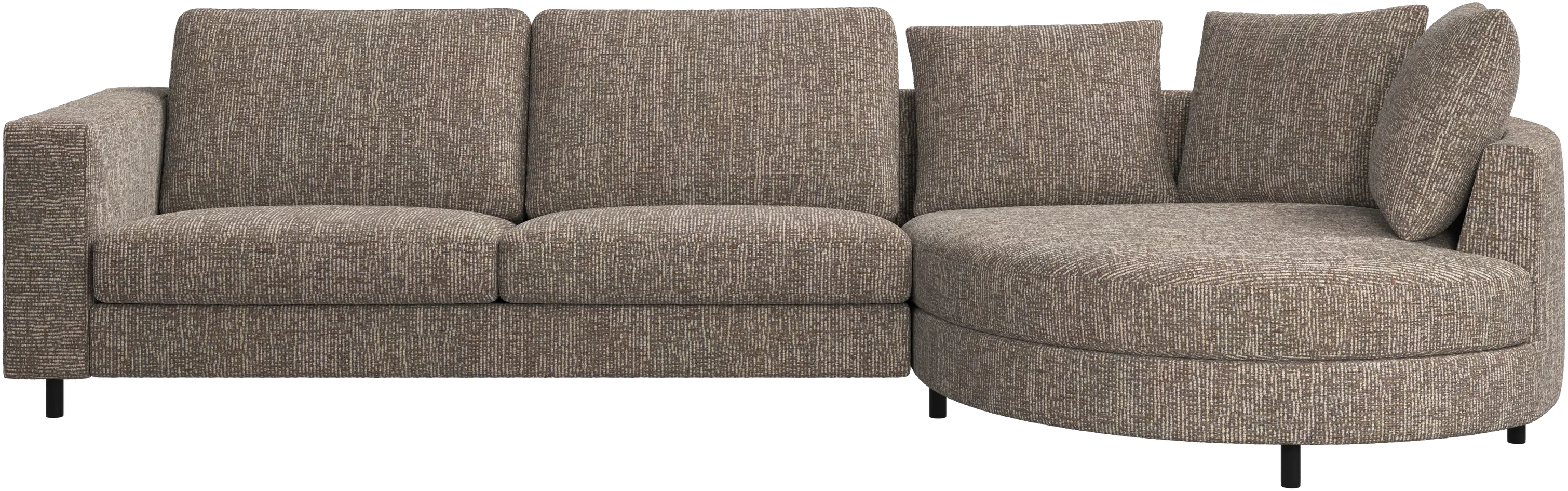 Indivi sofa with chaise longue right