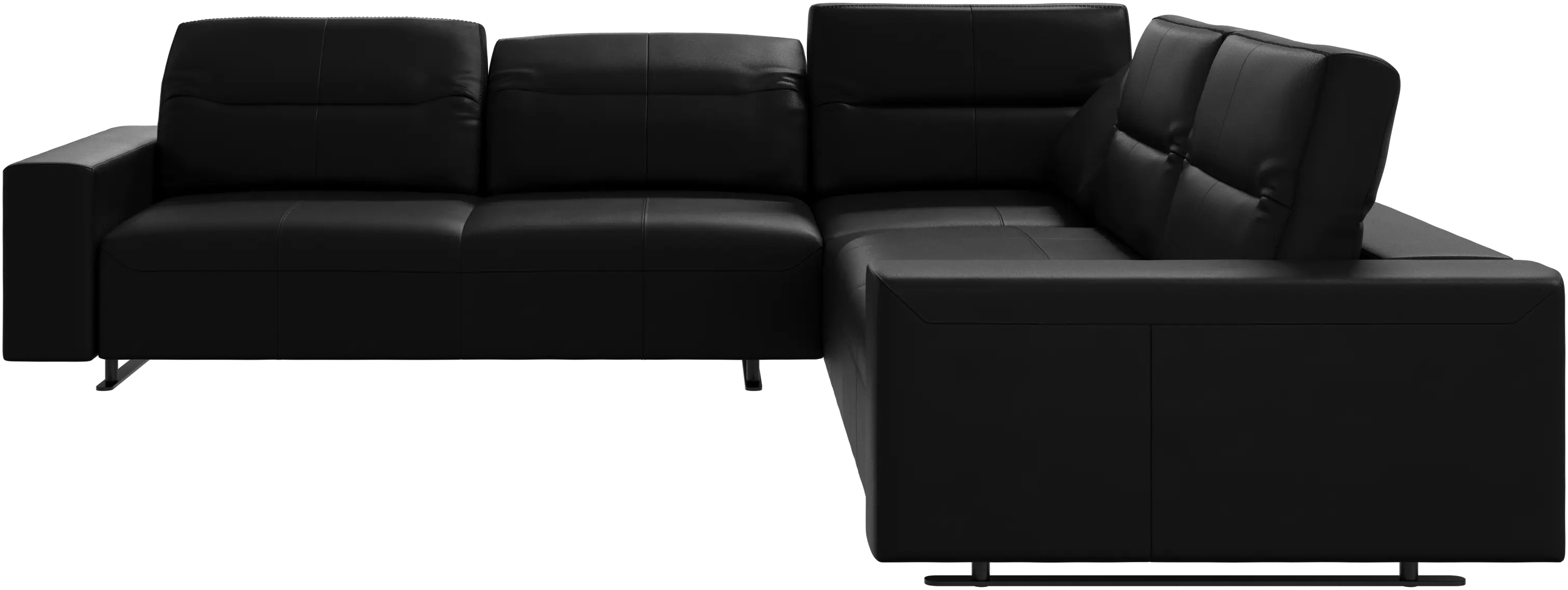 Hampton corner sofa with adjustable back