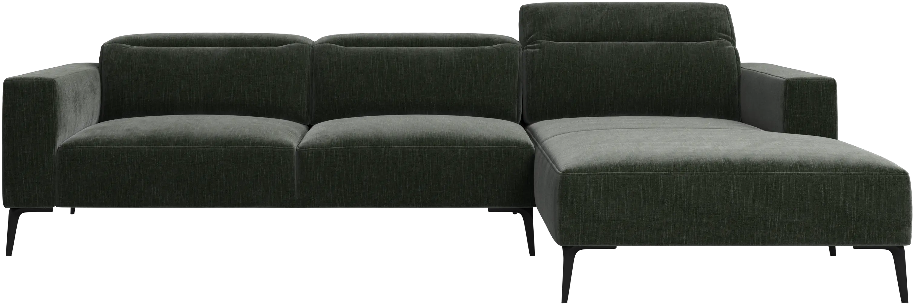 Zürich sofá com módulo chaise-longue