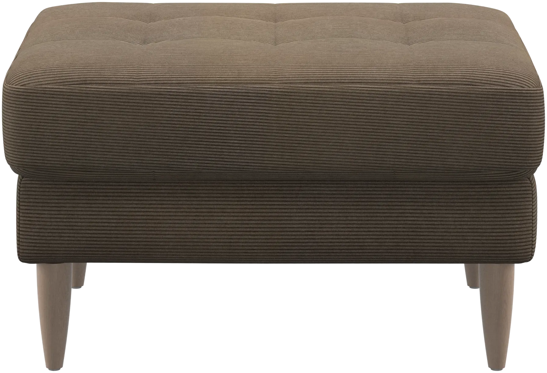 Osaka footstool, tufted seat