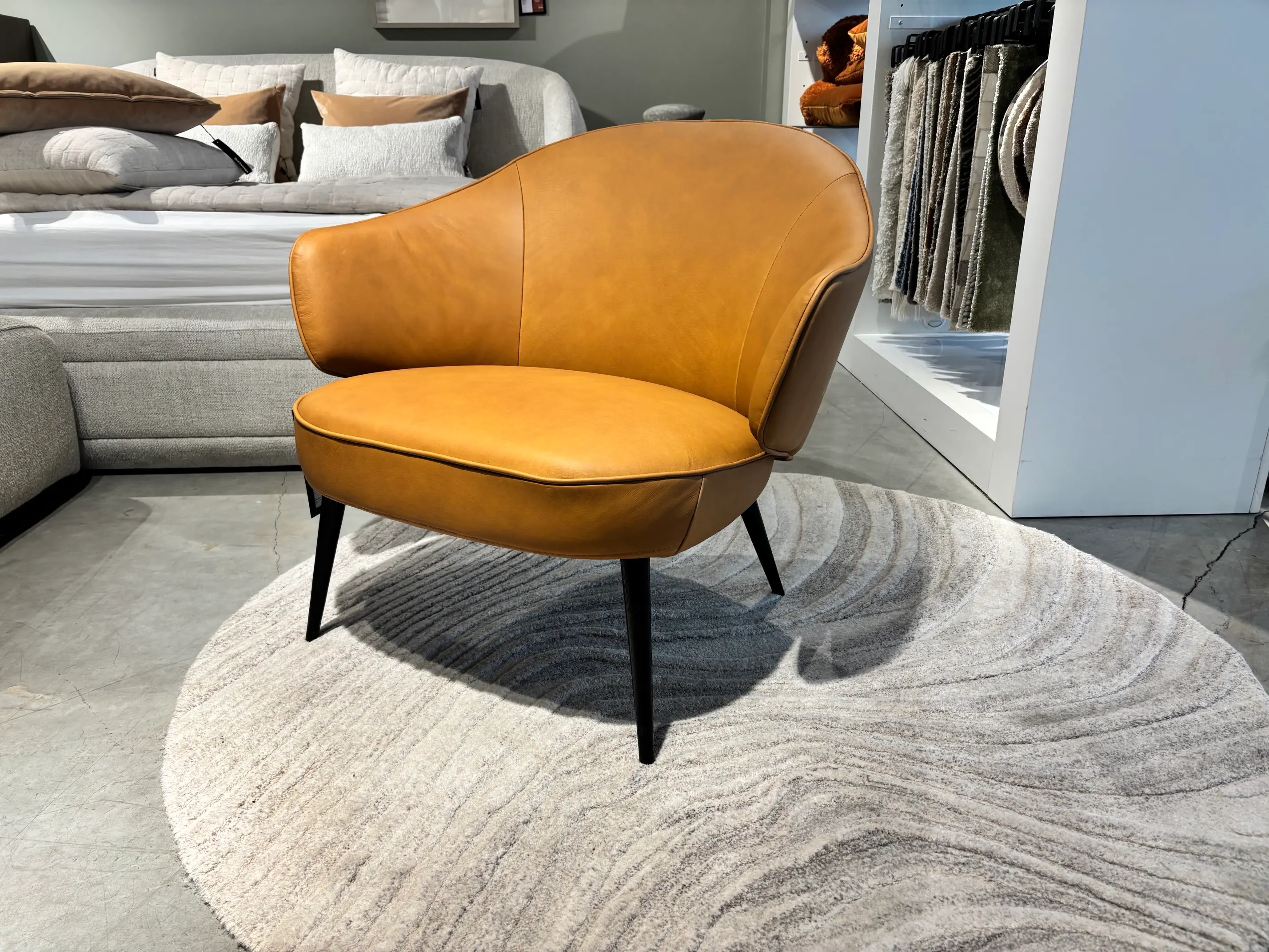 Armchairs Charlotte - York Cognac Leather