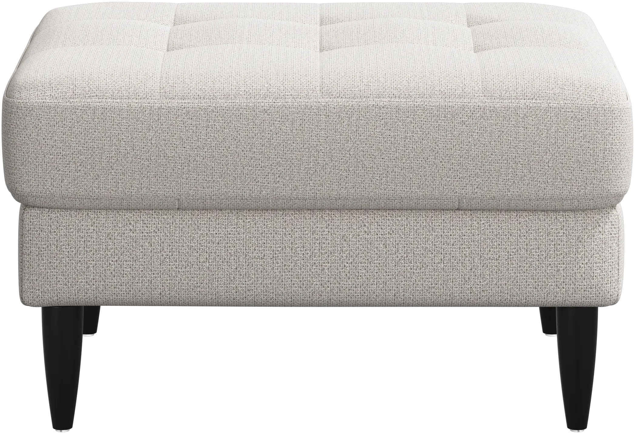 Osaka footstool, tufted seat