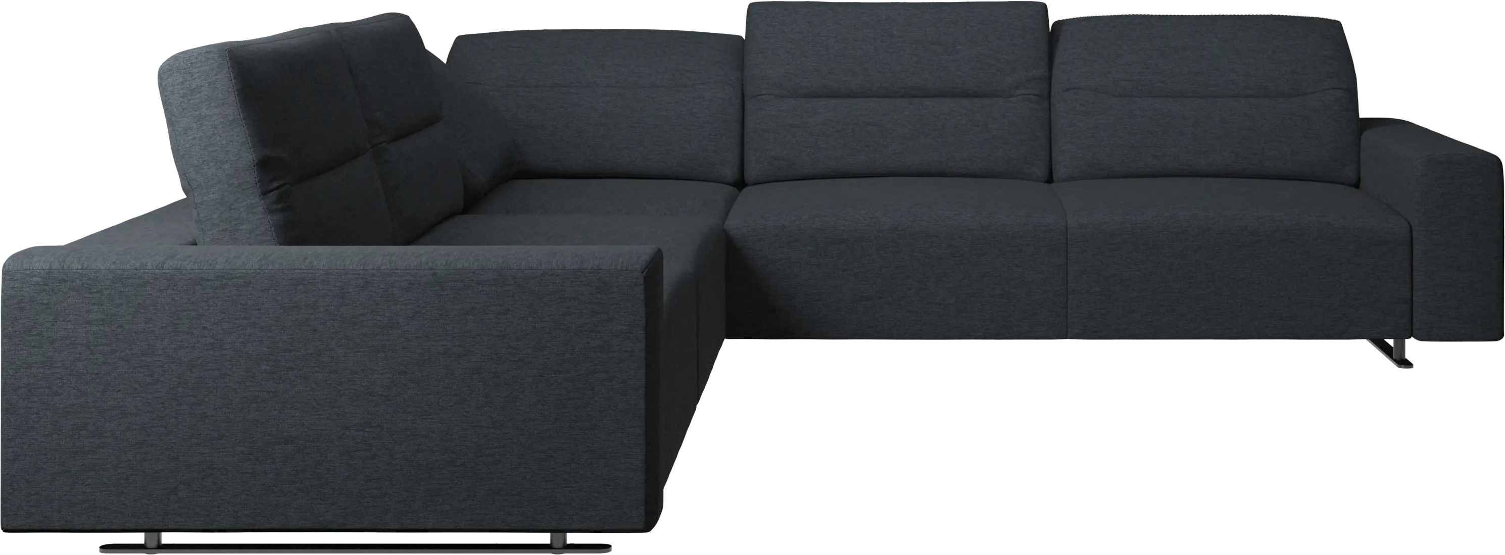 Hampton corner sofa with adjustable back