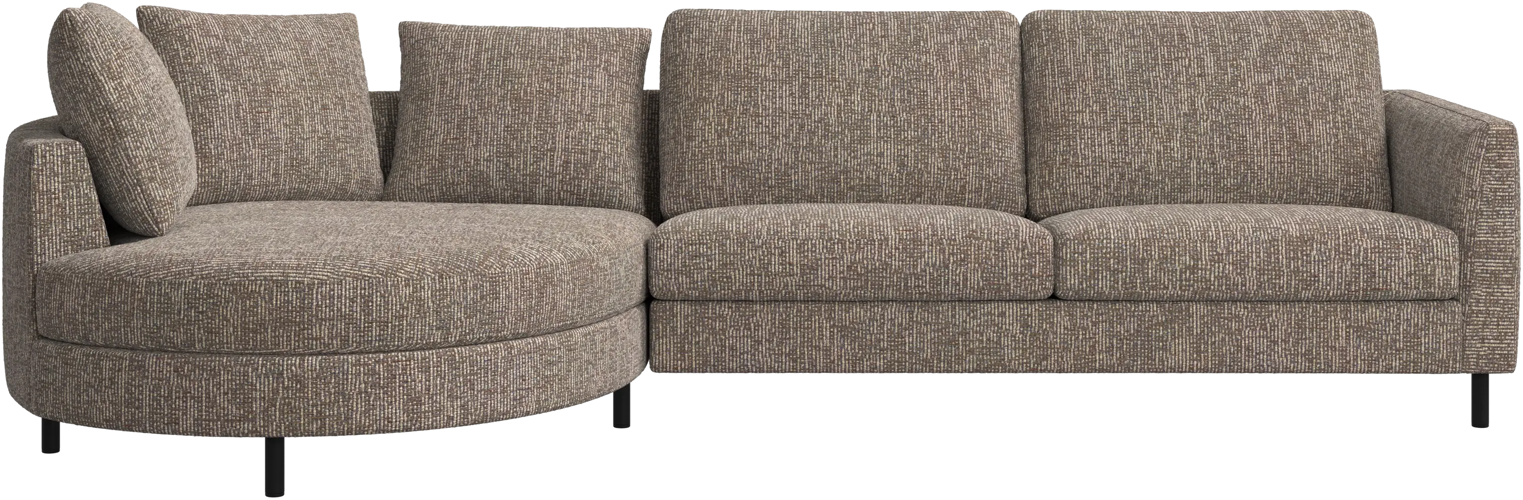 Indivi sofa with chaise longue left