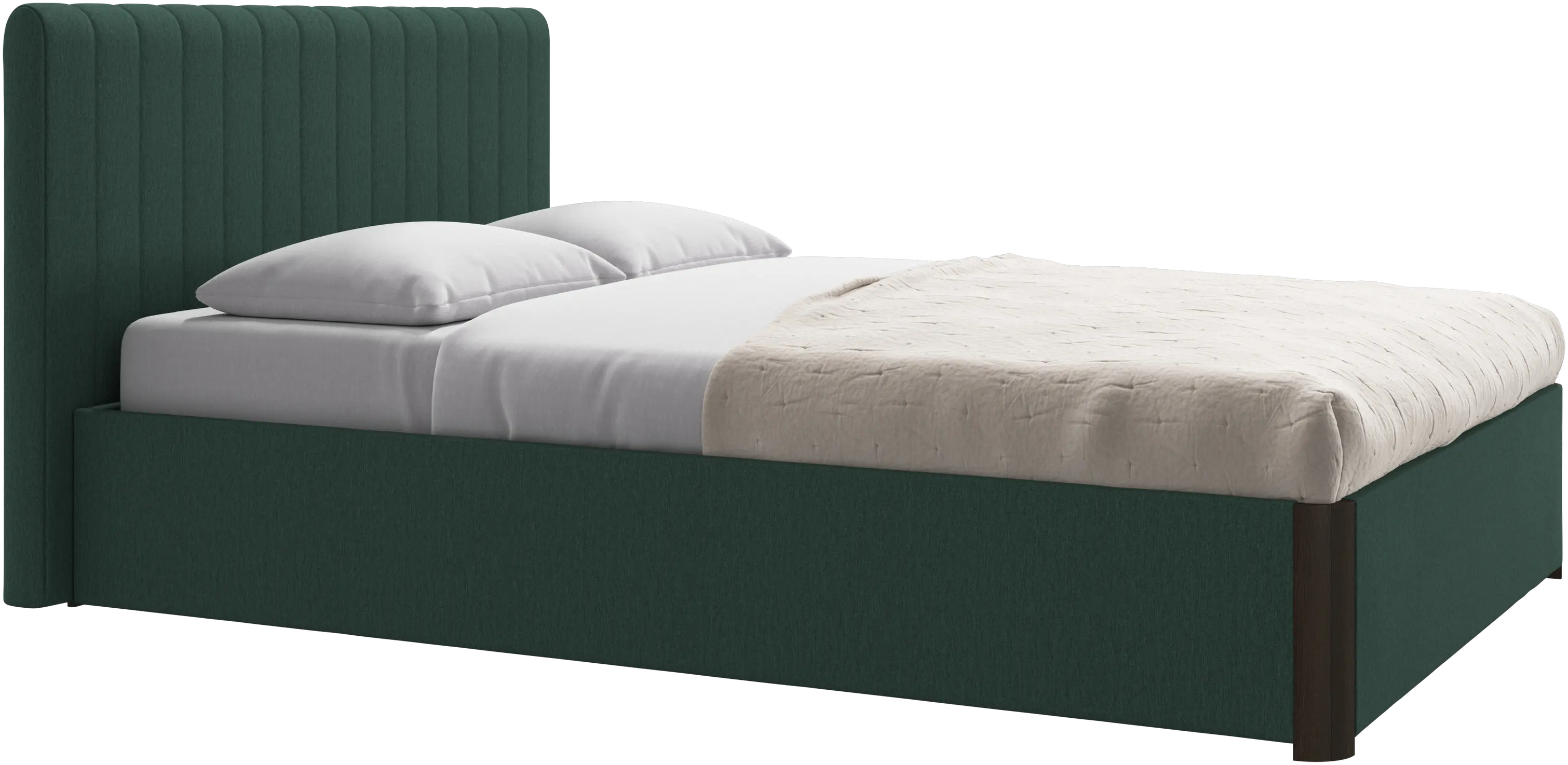 Element cama, cabecero montado en la cama, sin láminas, excl. colchón