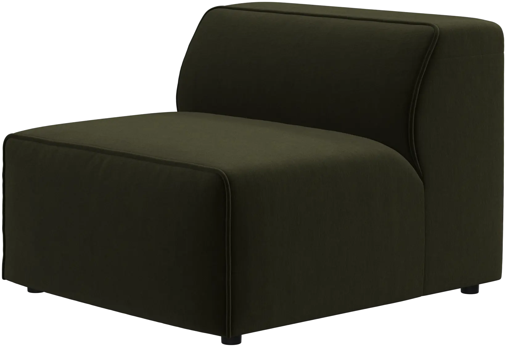 Carmo 1-seater, no armrests