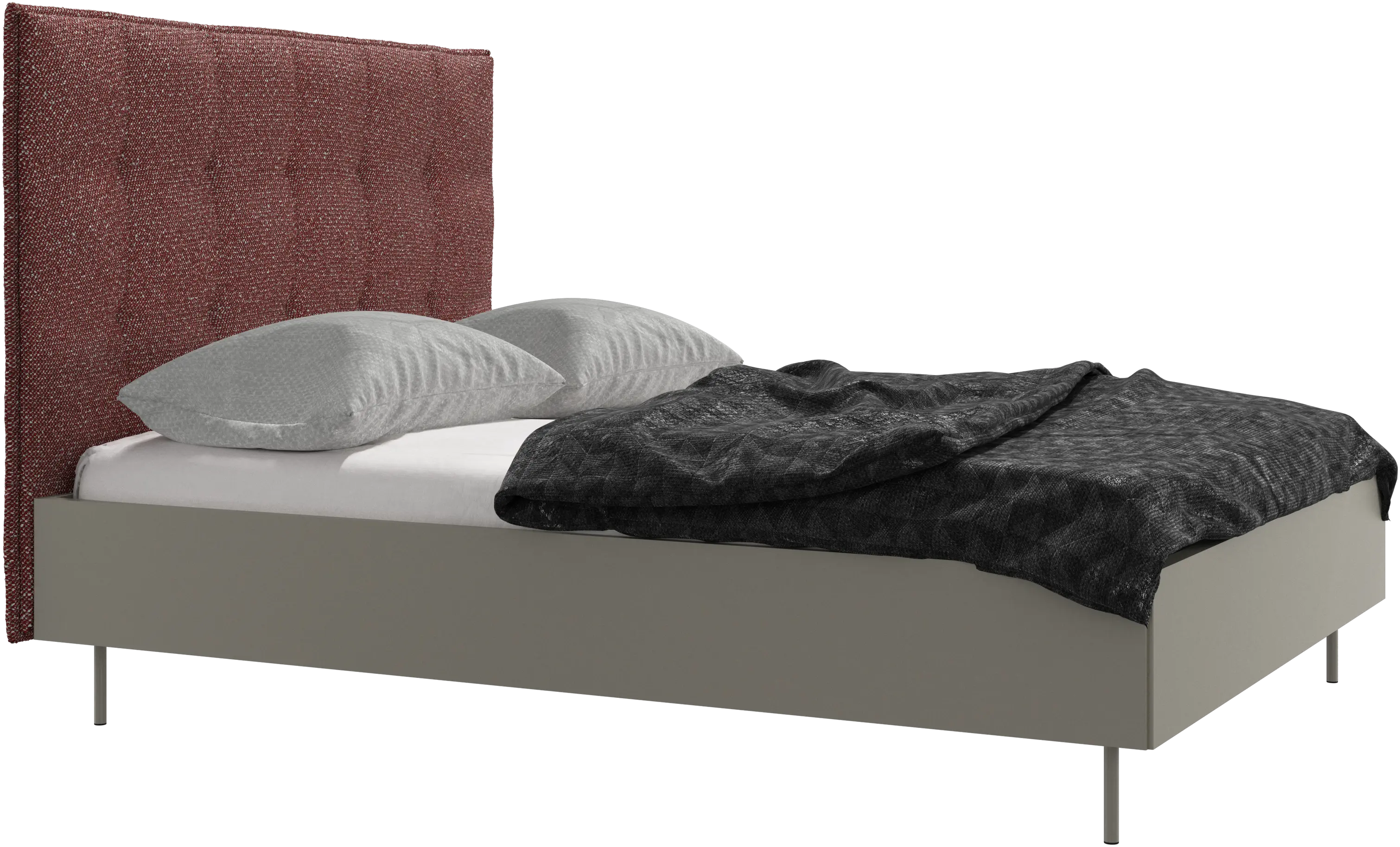 Lugano bed, excl. mattress
