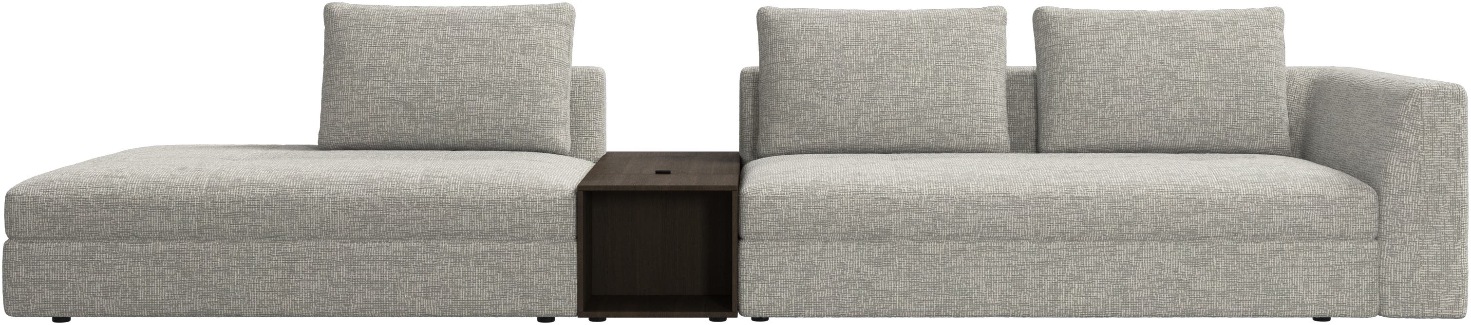 Bergamo 3 seater lounge sofa with storage