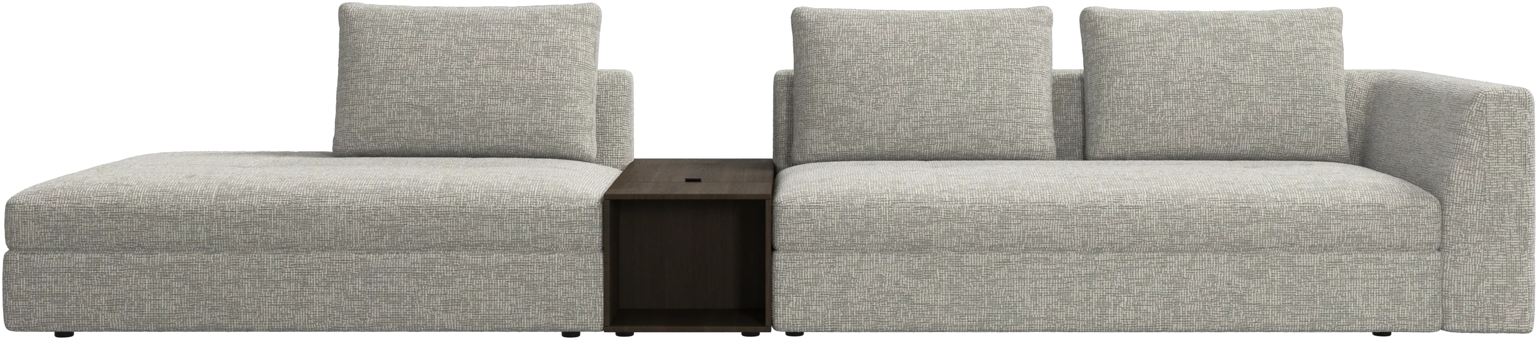 Bergamo 3 seater lounge sofa with storage