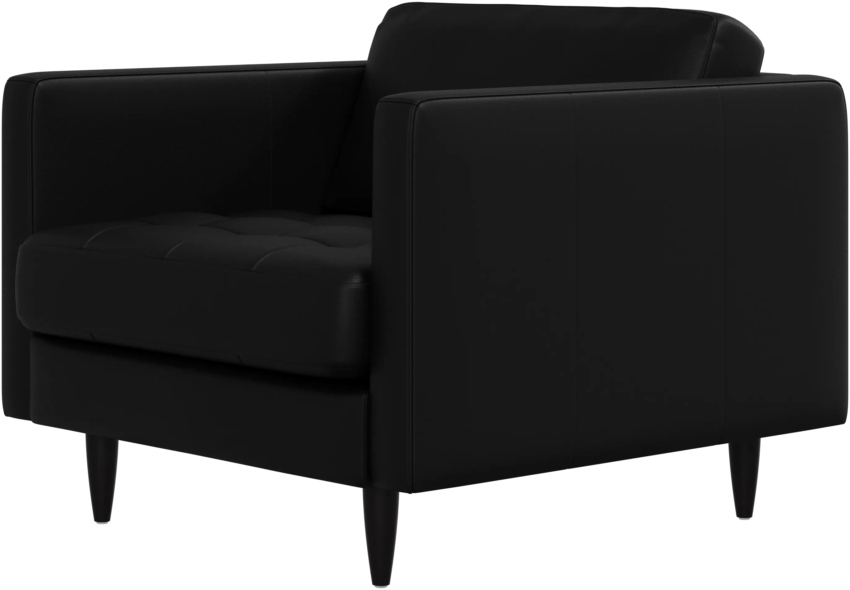 Osaka chair, tufted seat