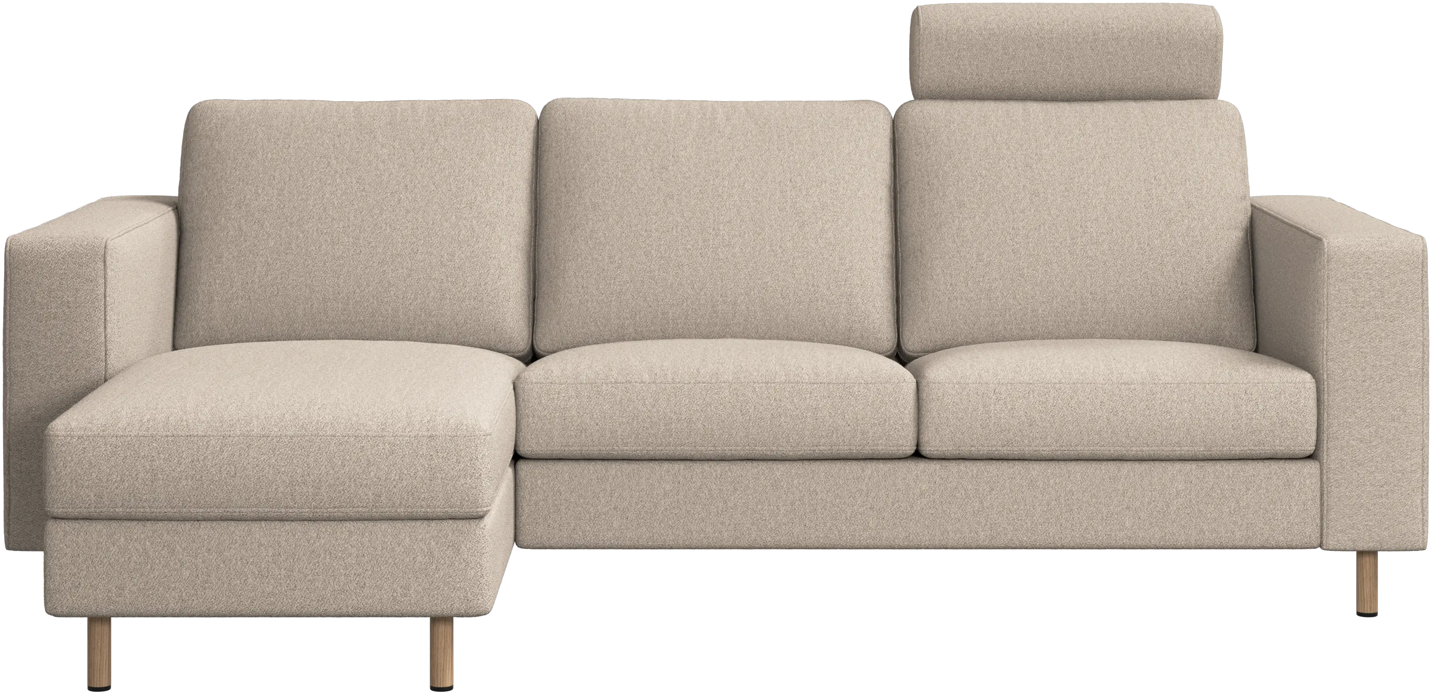 Indivi sofa with chaise longue left