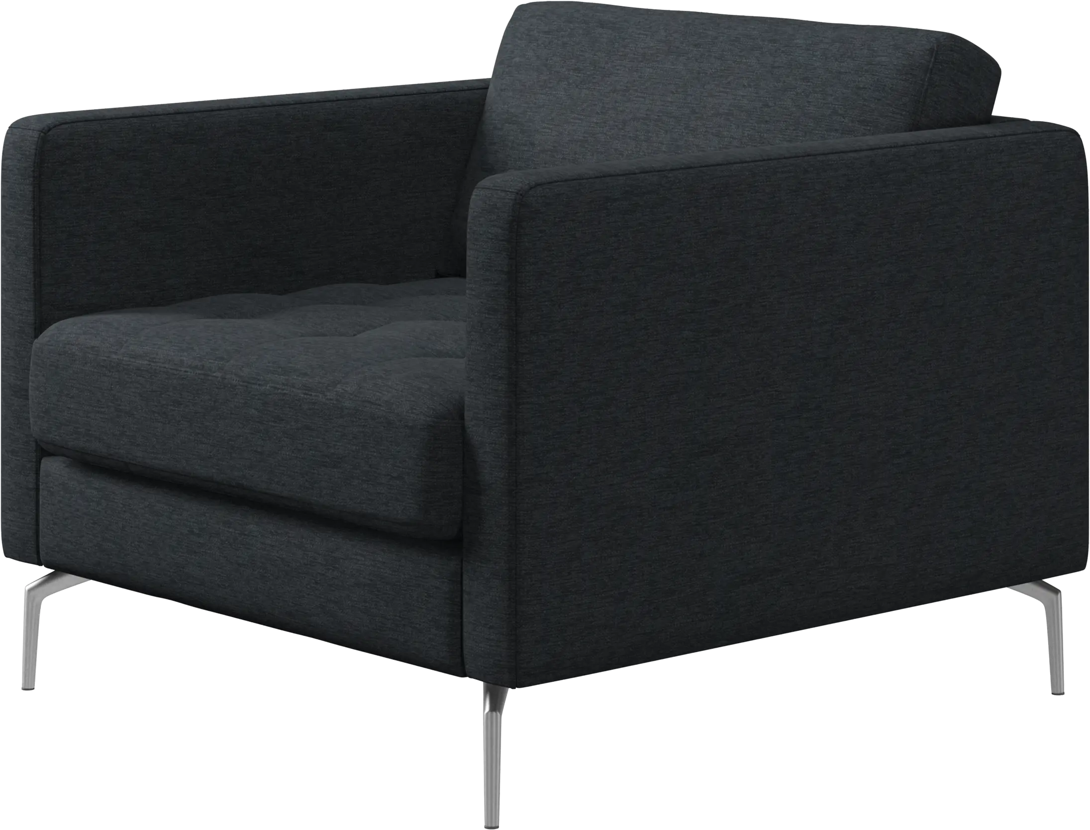 Osaka chair, tufted seat