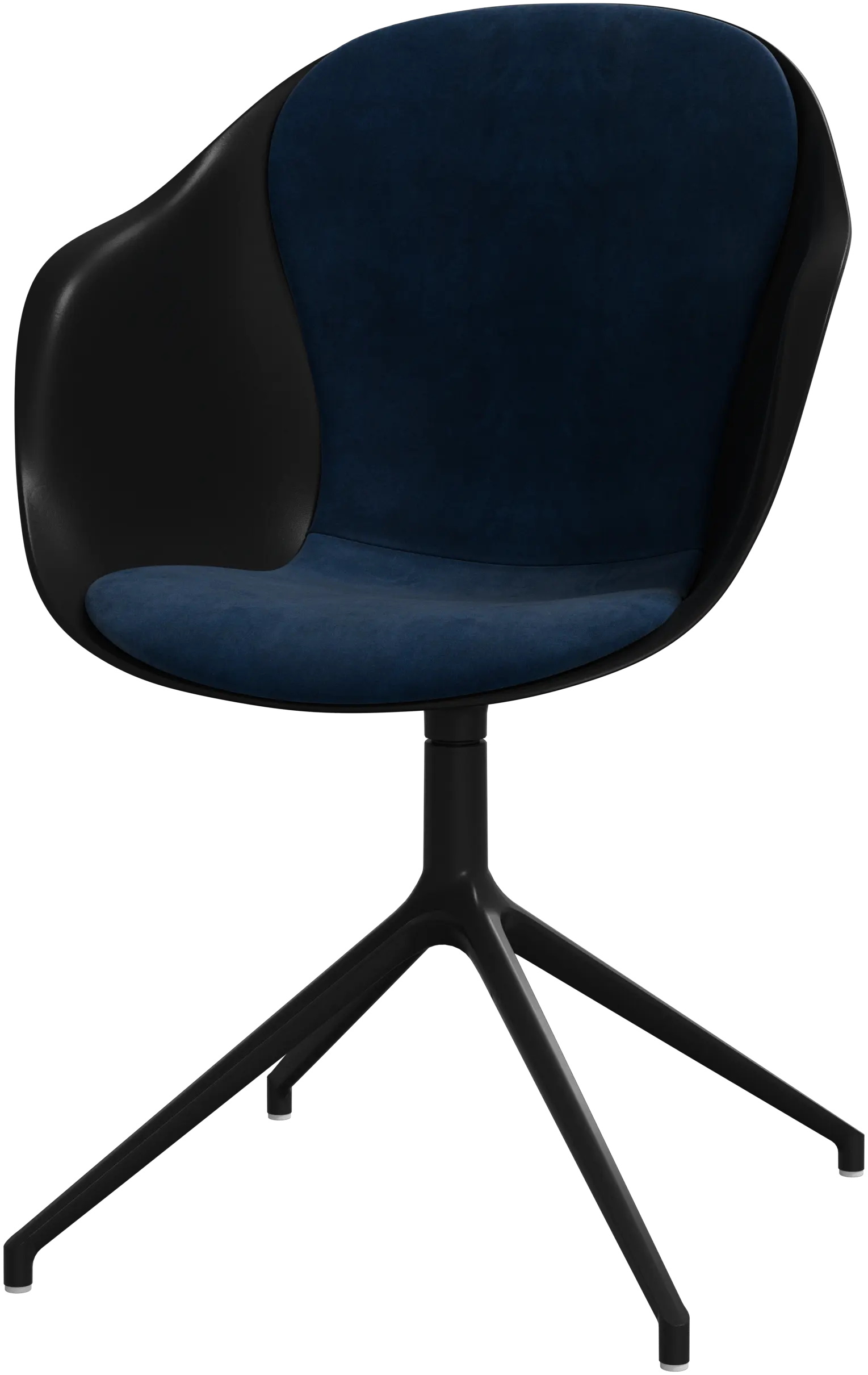 Chaise de salle à manger Adelaide avec fonction pivotante.