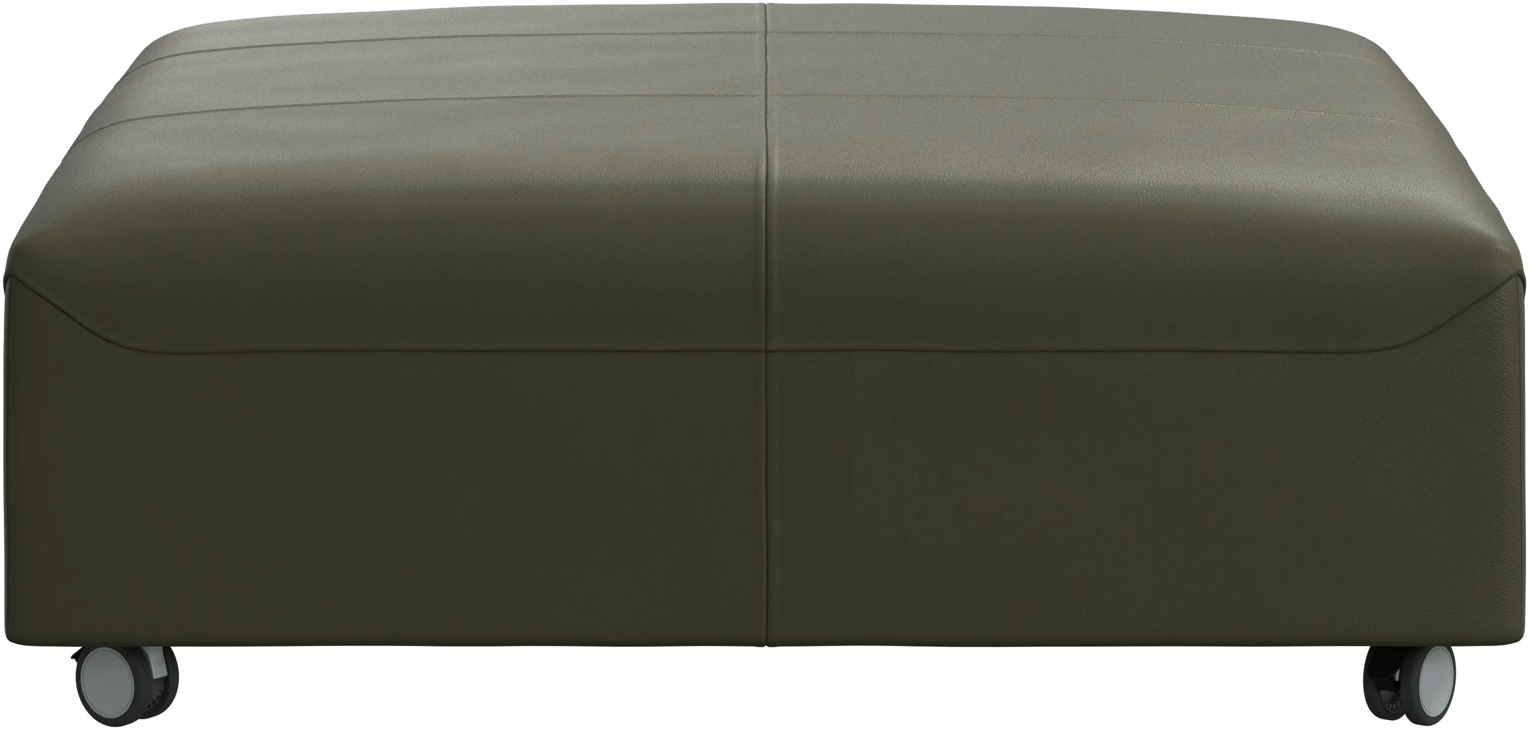 Hampton footstool on wheels