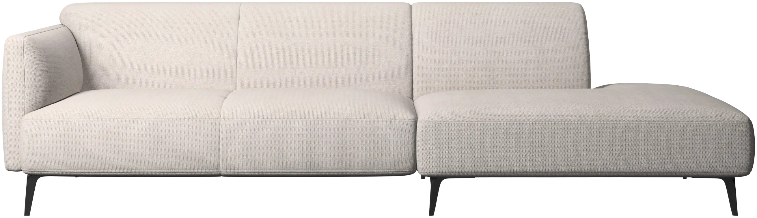 Modena sofa with lounging unit