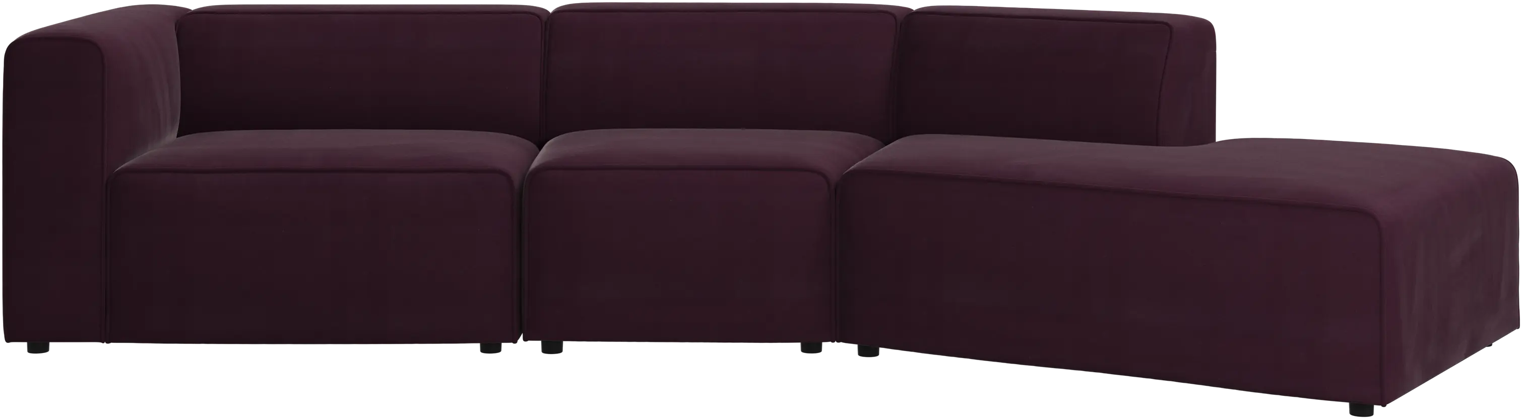 Carmo sofa with lounging units