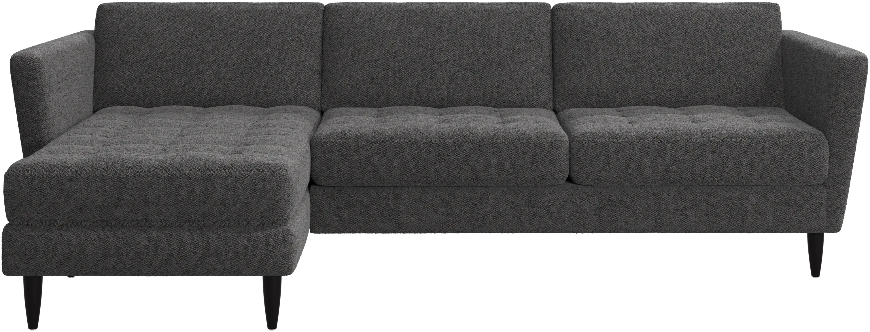 Osaka sofa with resting unit, tufted seat
