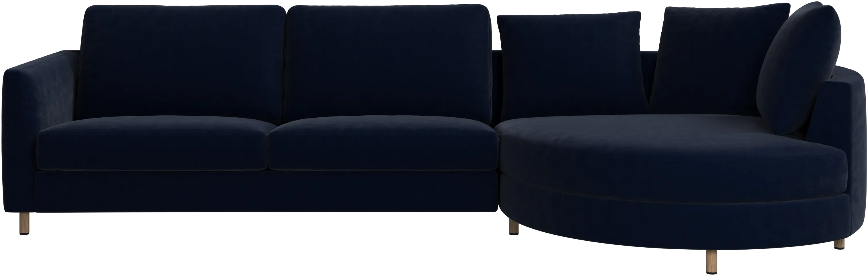 Indivi sofa with chaise longue right