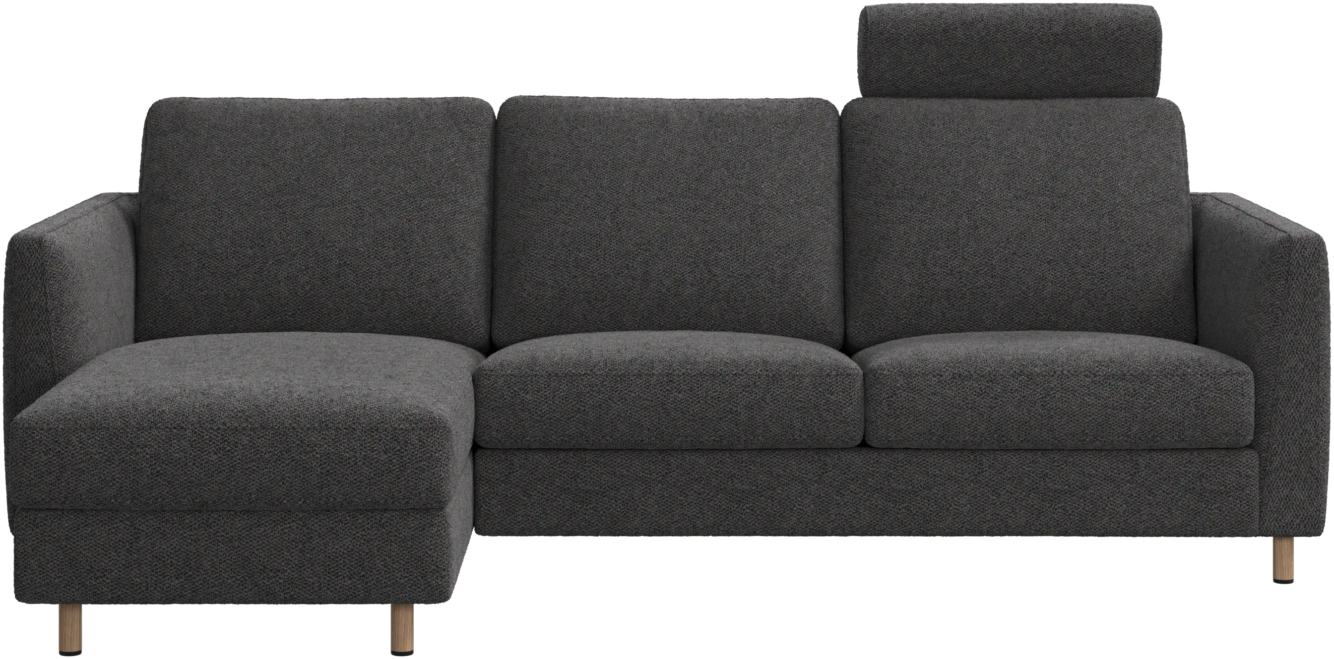 Indivi sofa with chaise longue left