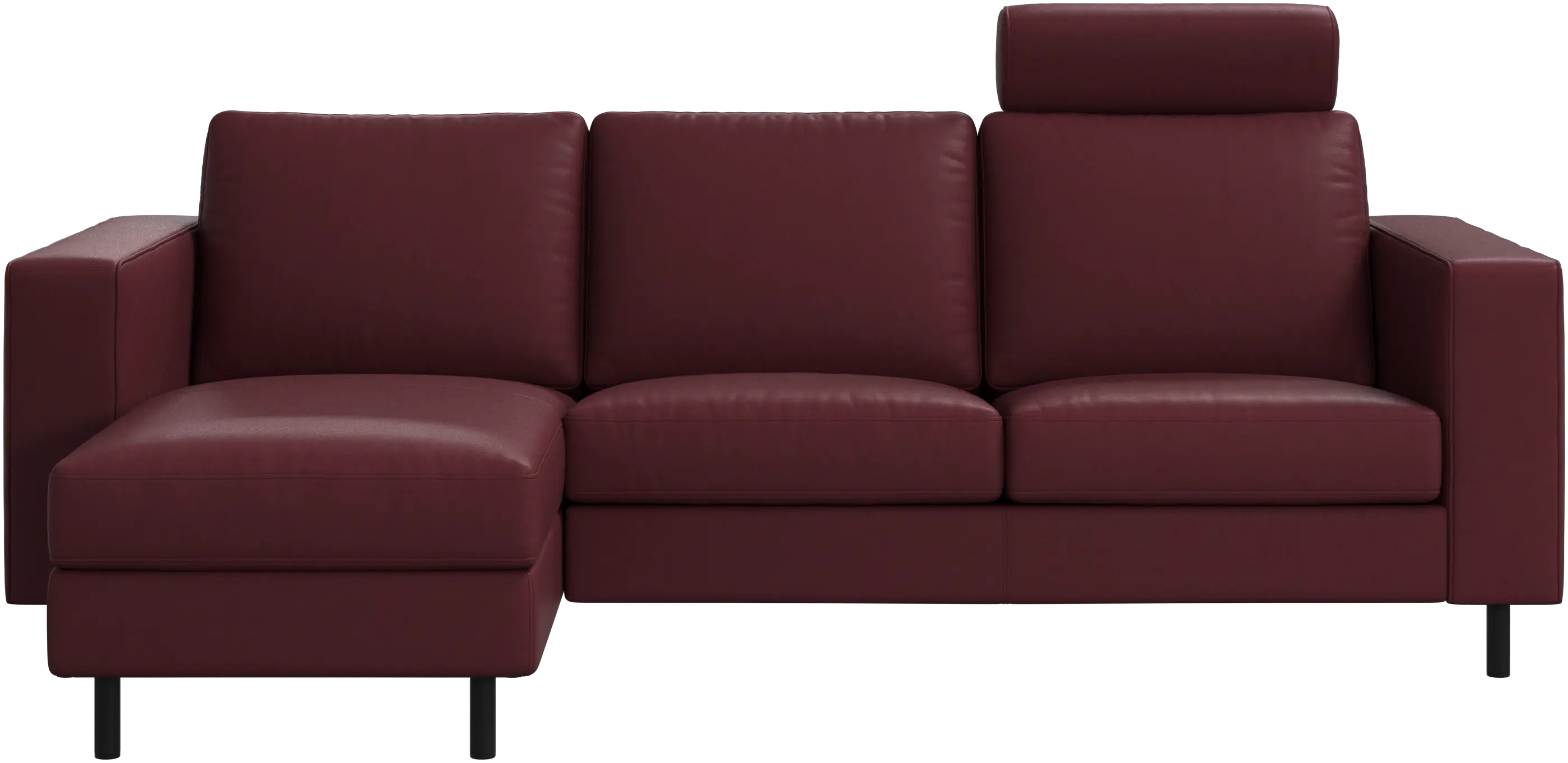 Indivi sofa with chaise longue left